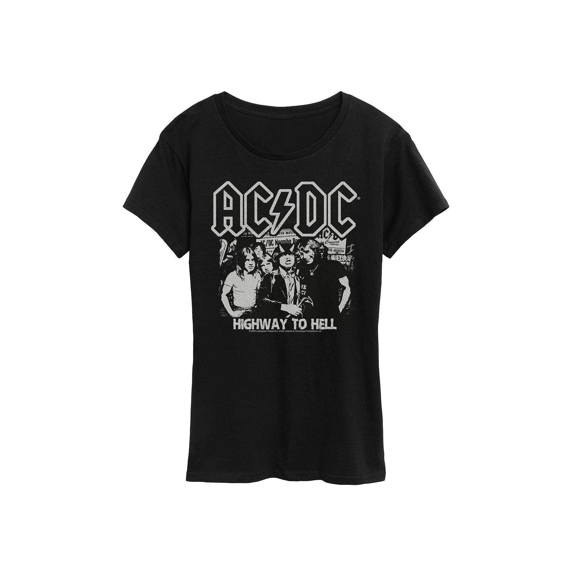 Women's ACDC Highway To Hell Graphic Tee,  Product Image