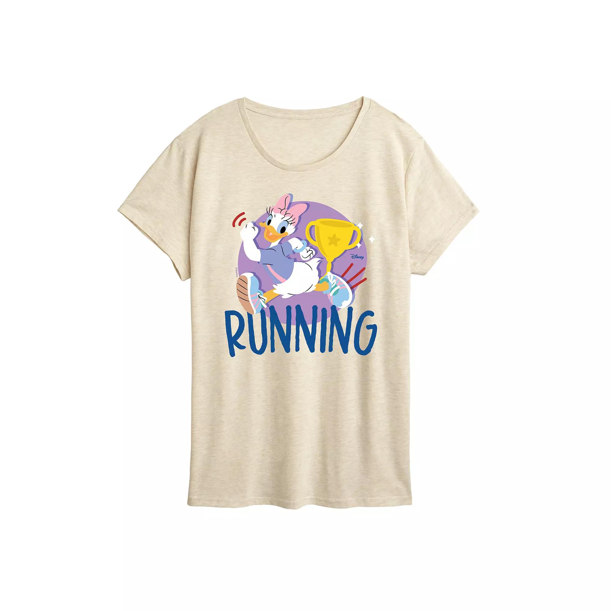 Disney's Daisy Duck Women's Running Graphic Tee,  Product Image