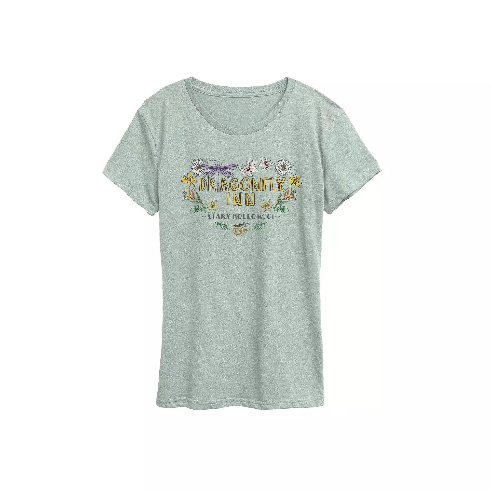 Women's Gilmore Girls Dragonfly Inn Graphic Tee,  Product Image
