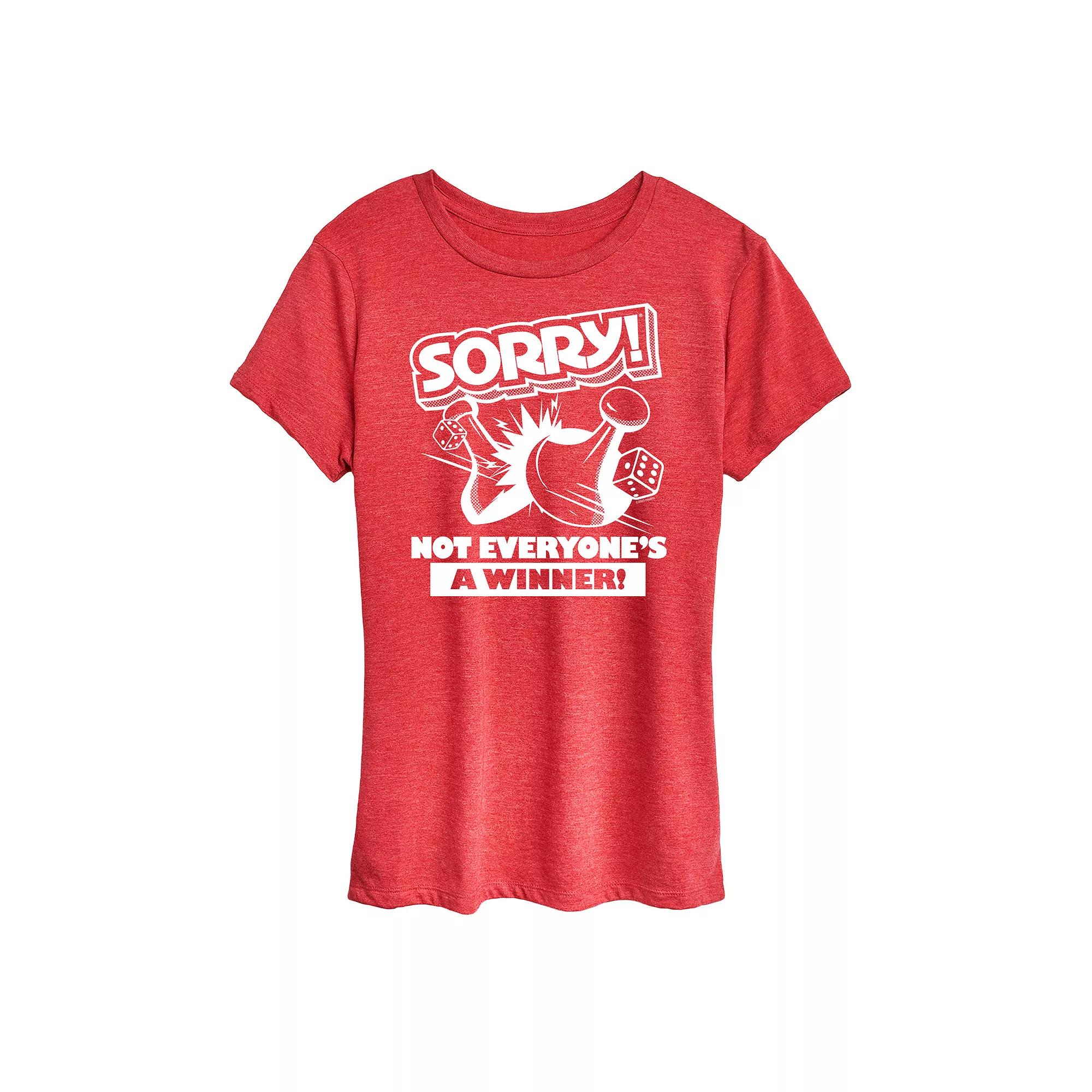 Women's Sorry Not Everyone's A Winner Graphic Tee by Hasbro,  Product Image