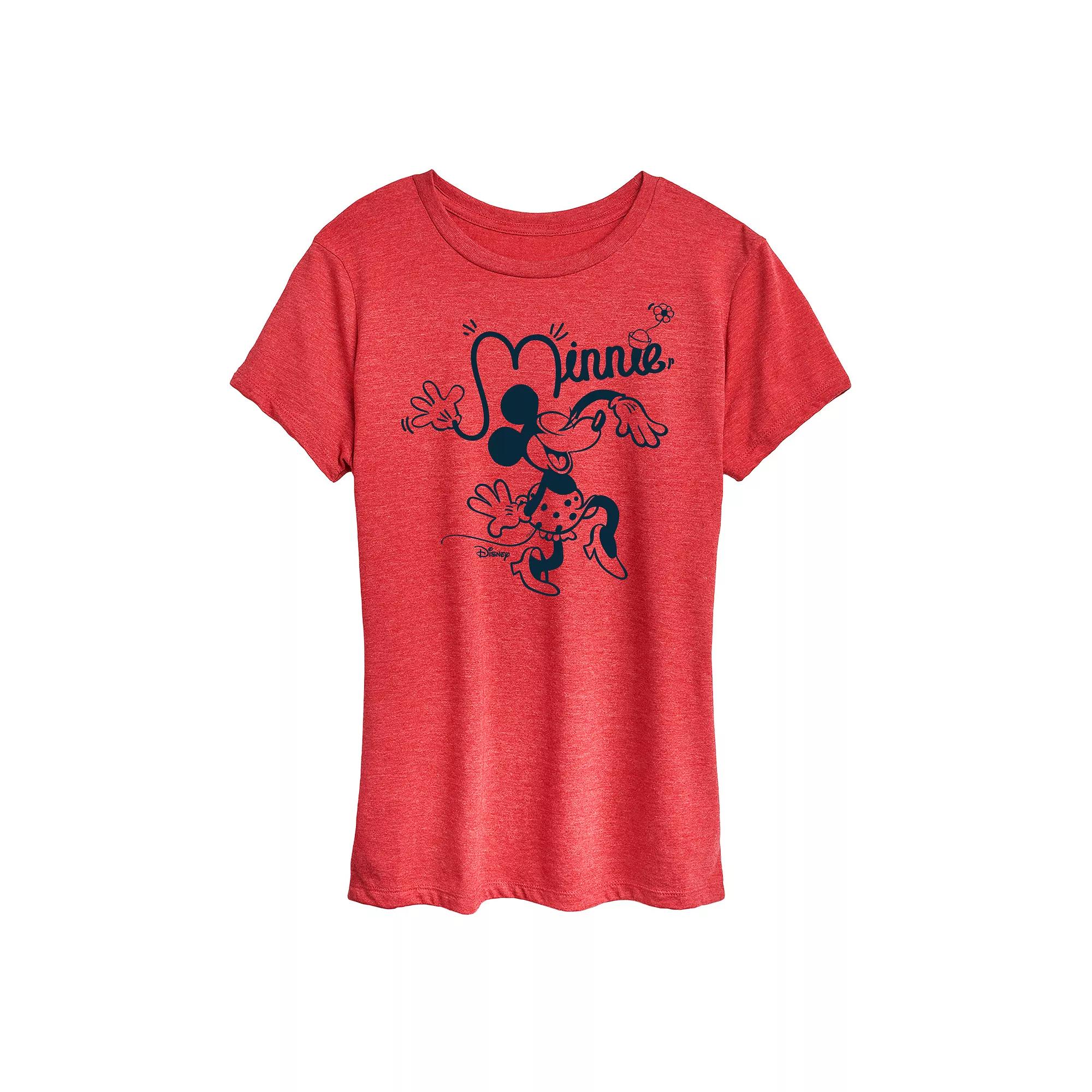 Disney's Minnie Mouse Fun Graphic Tee, Women's,  Product Image