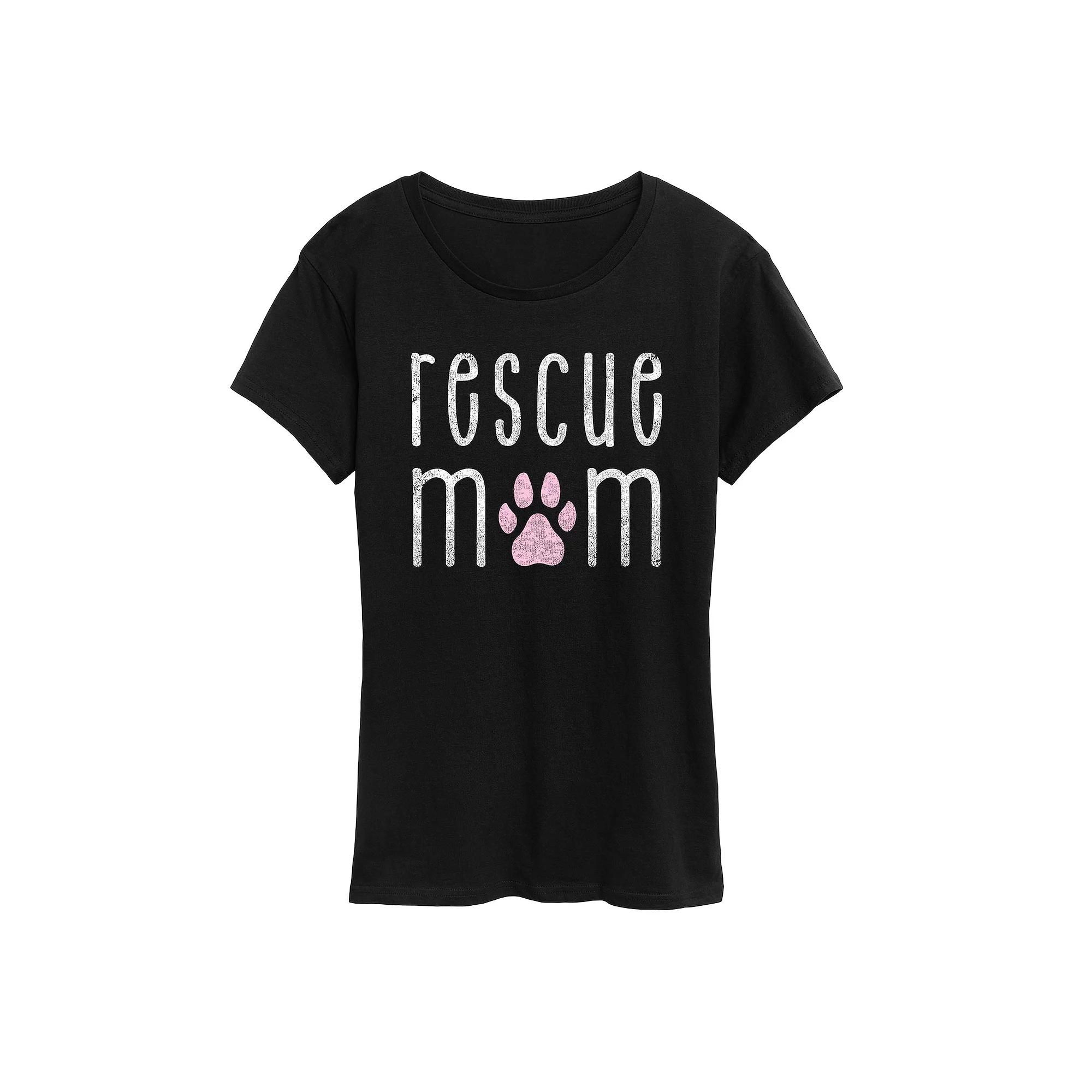 Women's Rescue Mom Graphic Tee,  Product Image