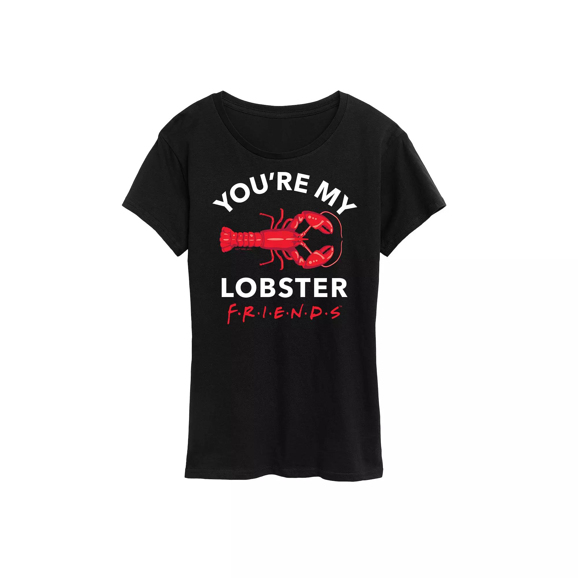 Women's Friends You're My Lobster Graphic Tee,  Product Image
