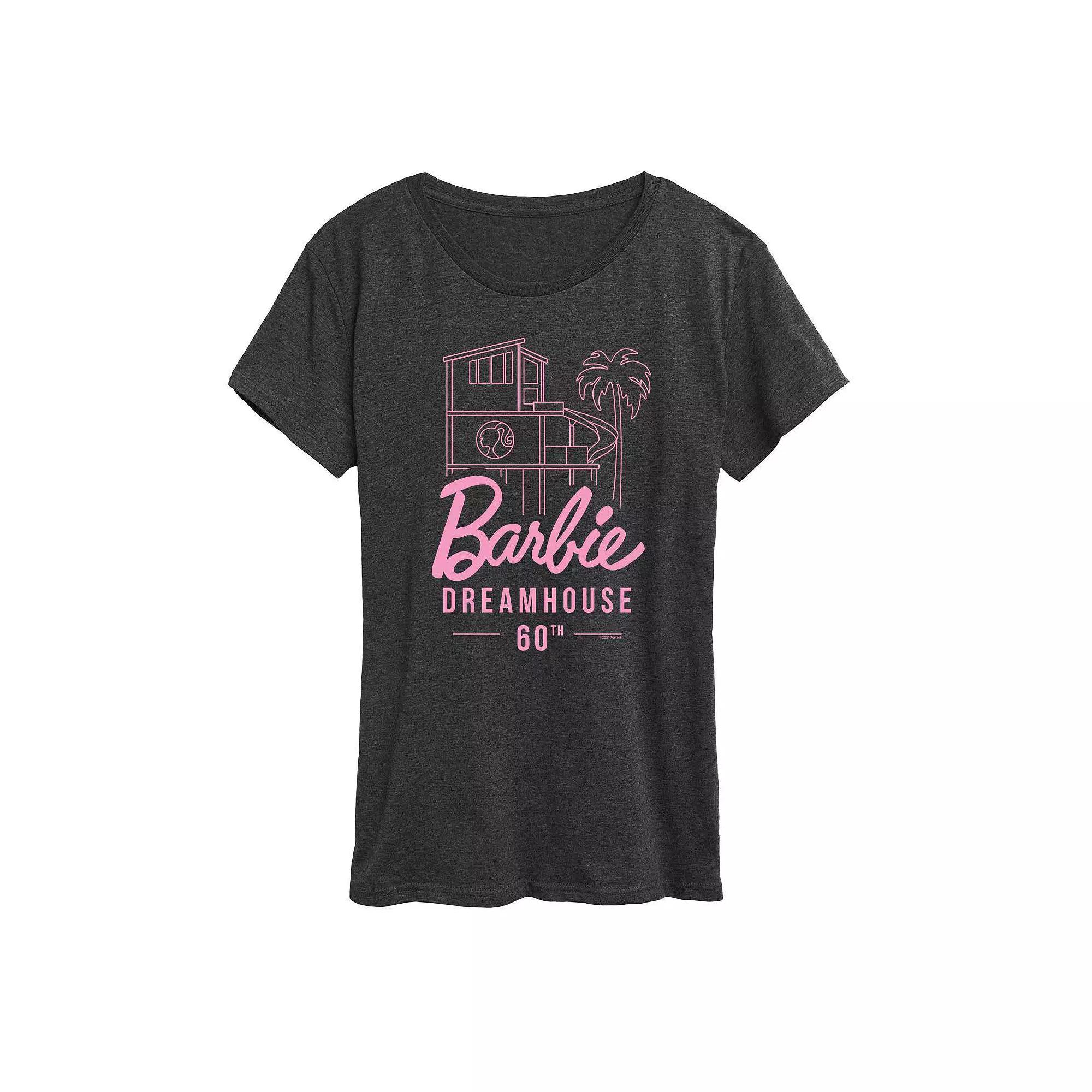 Women's Barbie® Dreamhouse 60th Graphic Tee, Girl's,  Product Image
