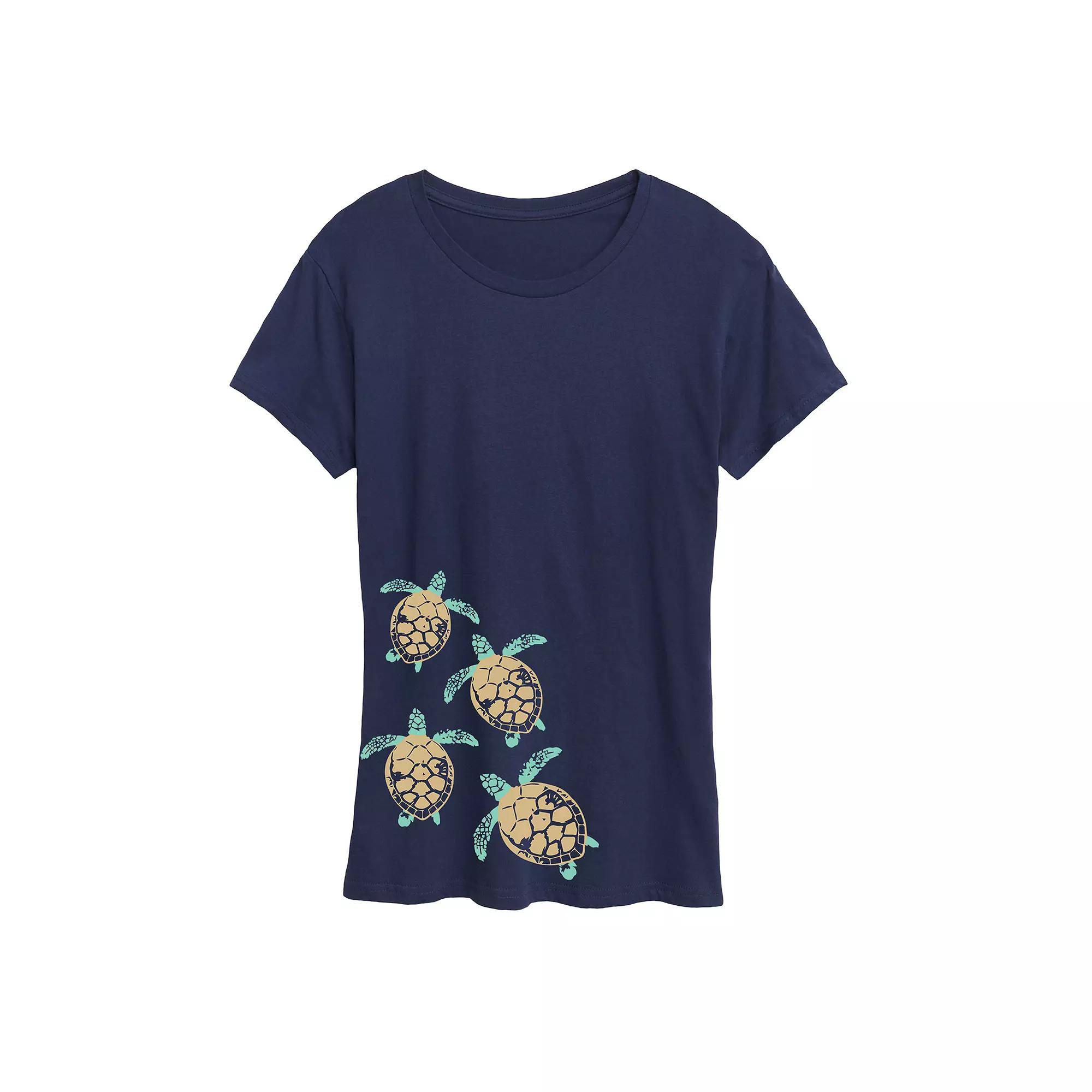 Plus Baby Turtle Trail Graphic Tee, Women's,  Product Image