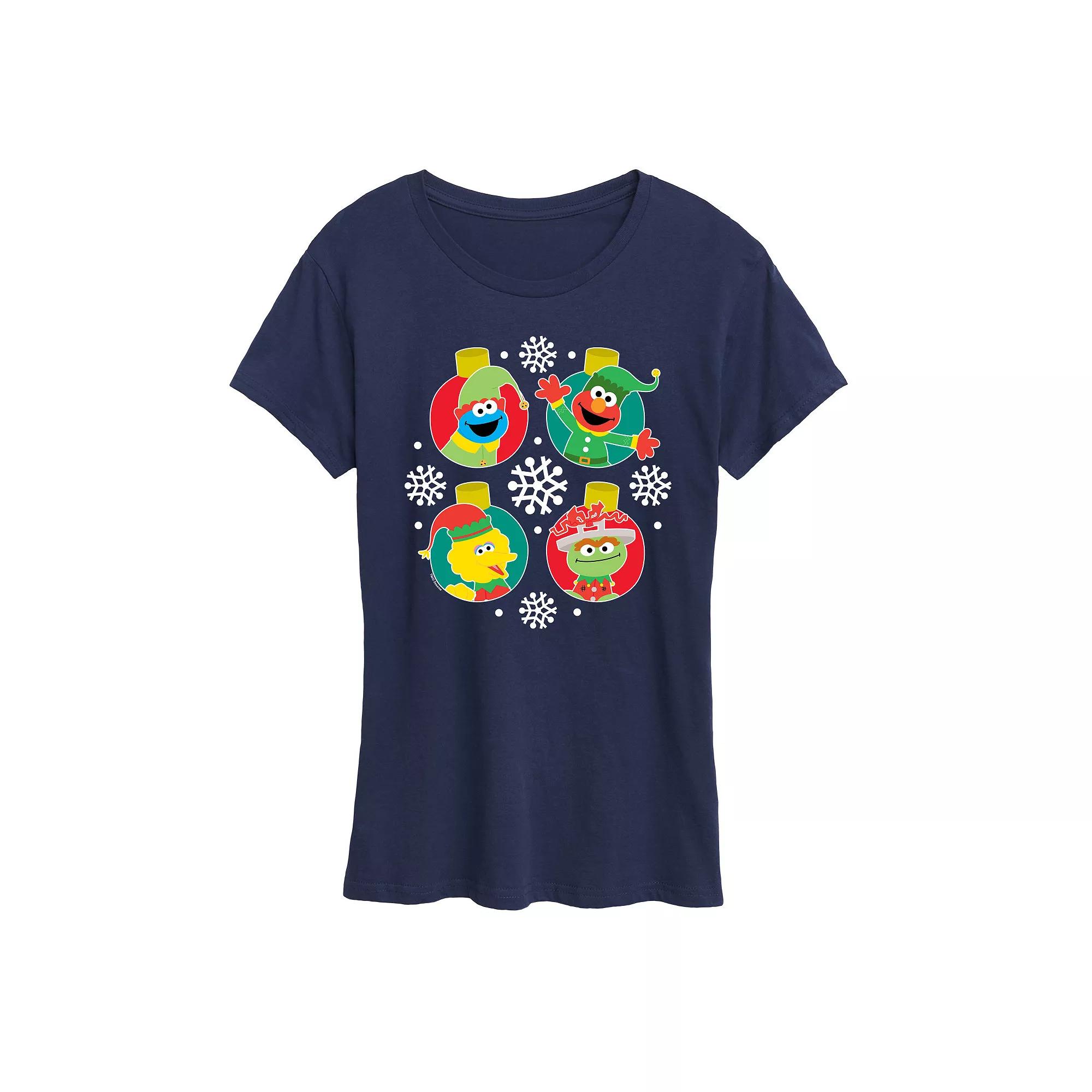 Women's Colorful Stacked Mama Graphic Tee,  Product Image