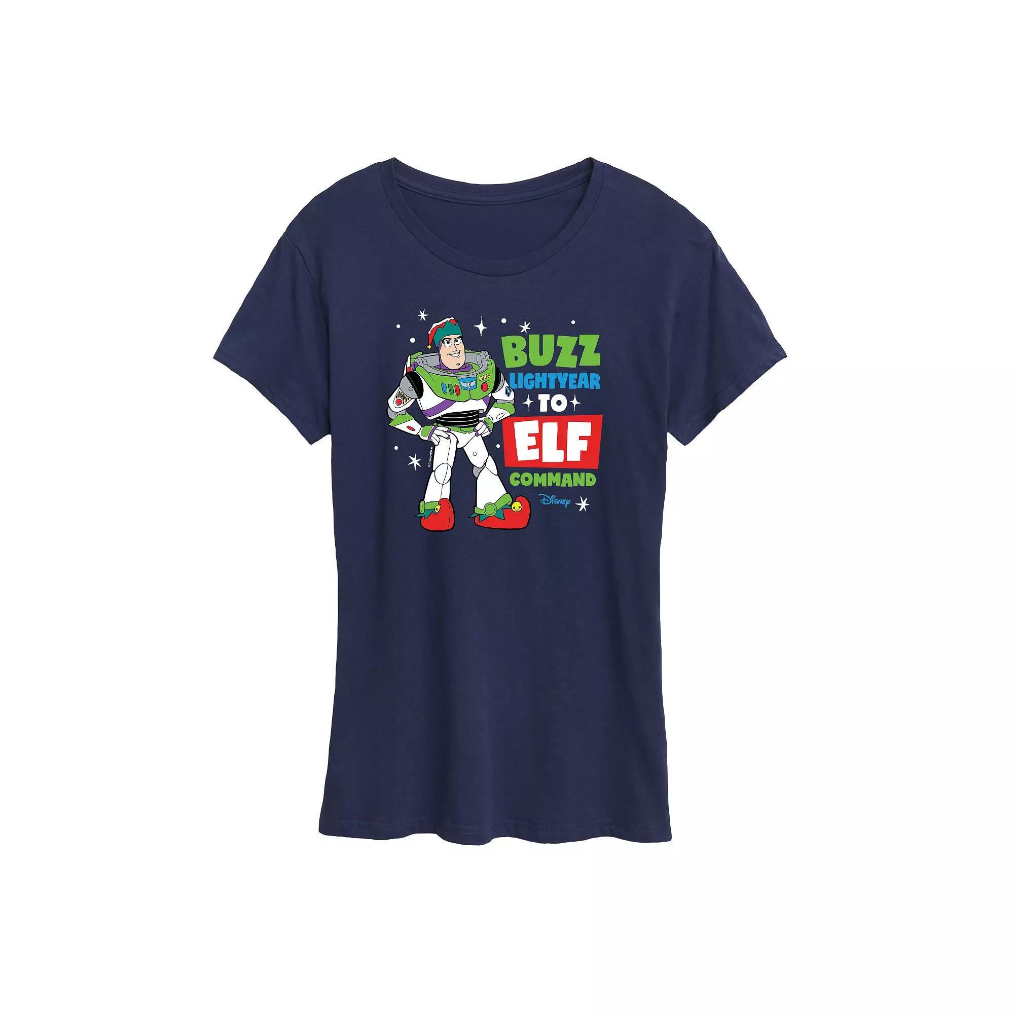 Disney / Pixar's Toy Story Women's Elf Command Graphic Tee, Girl's,  Product Image