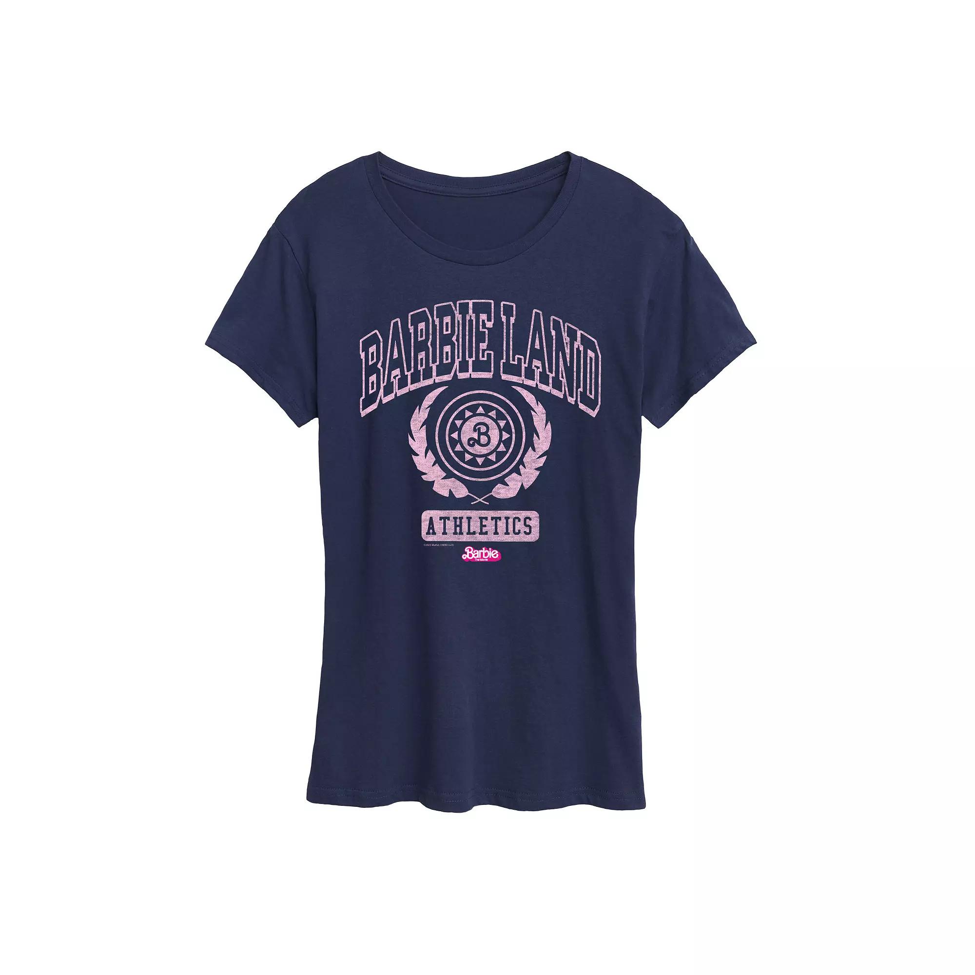 Juniors' Barbie™ The Movie Barbie Land Athletics Graphic Tee, Girl's,  Product Image