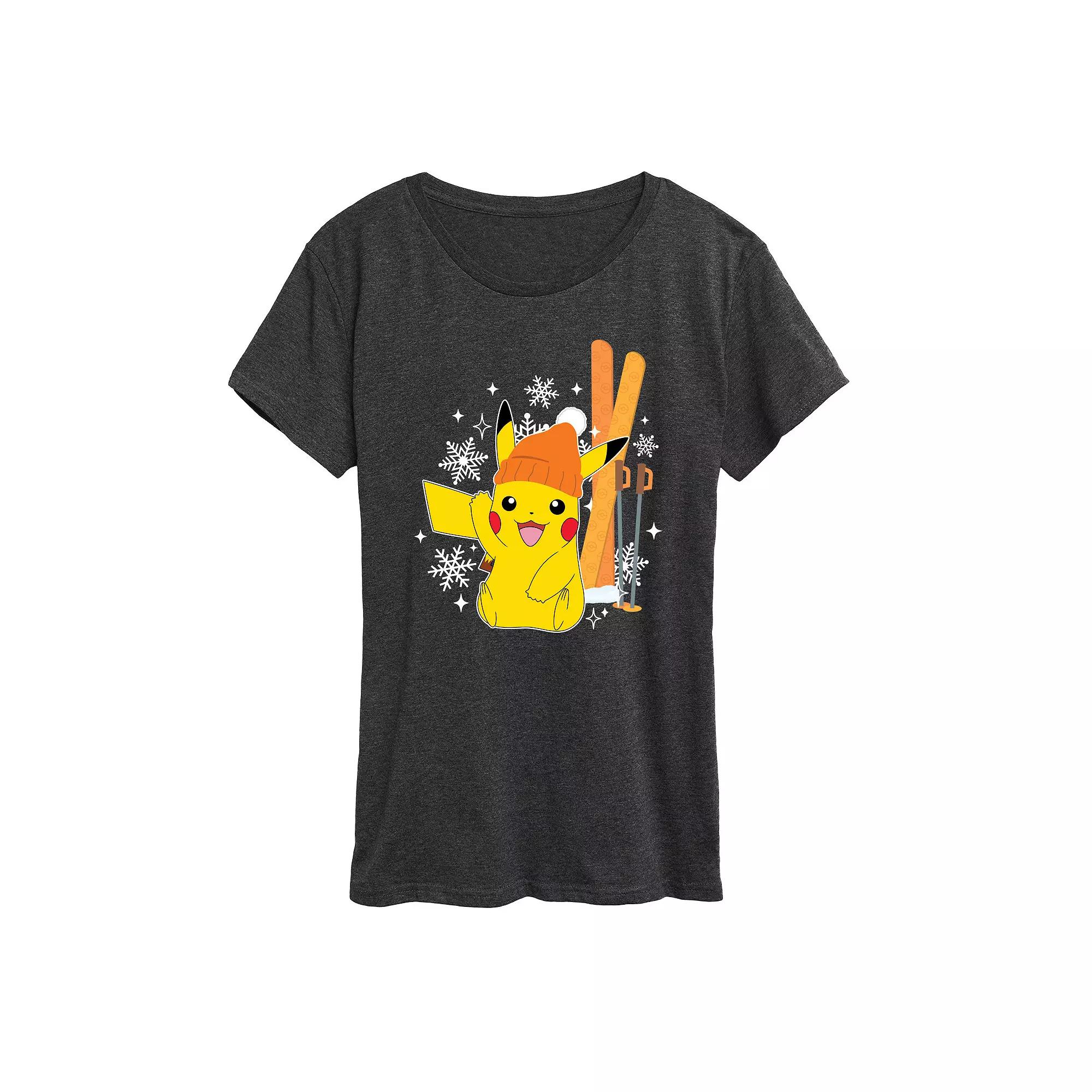 Women's Pokemon Pika Skii Tee,  Product Image