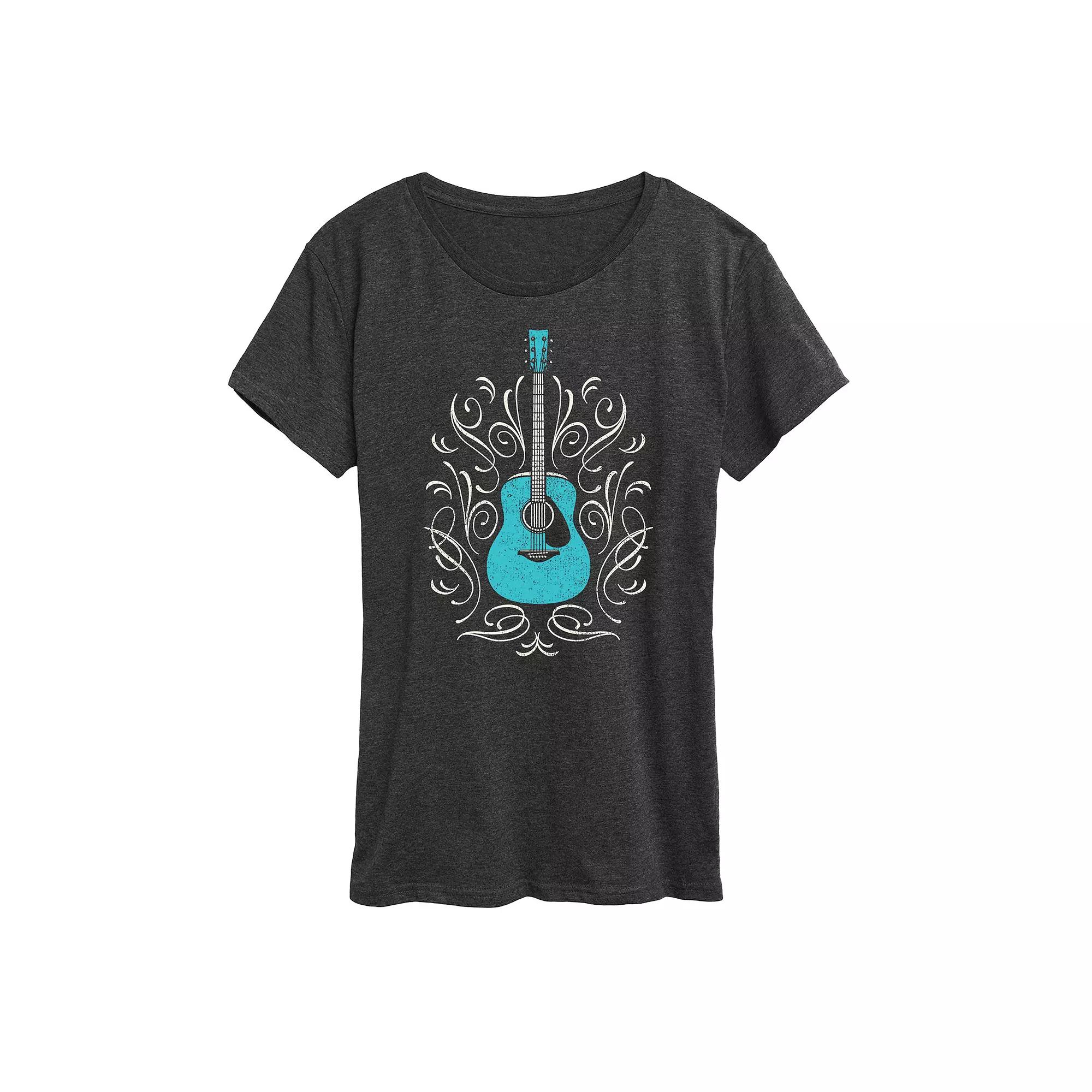 Women's Southern Guitar Graphic Tee,  Product Image
