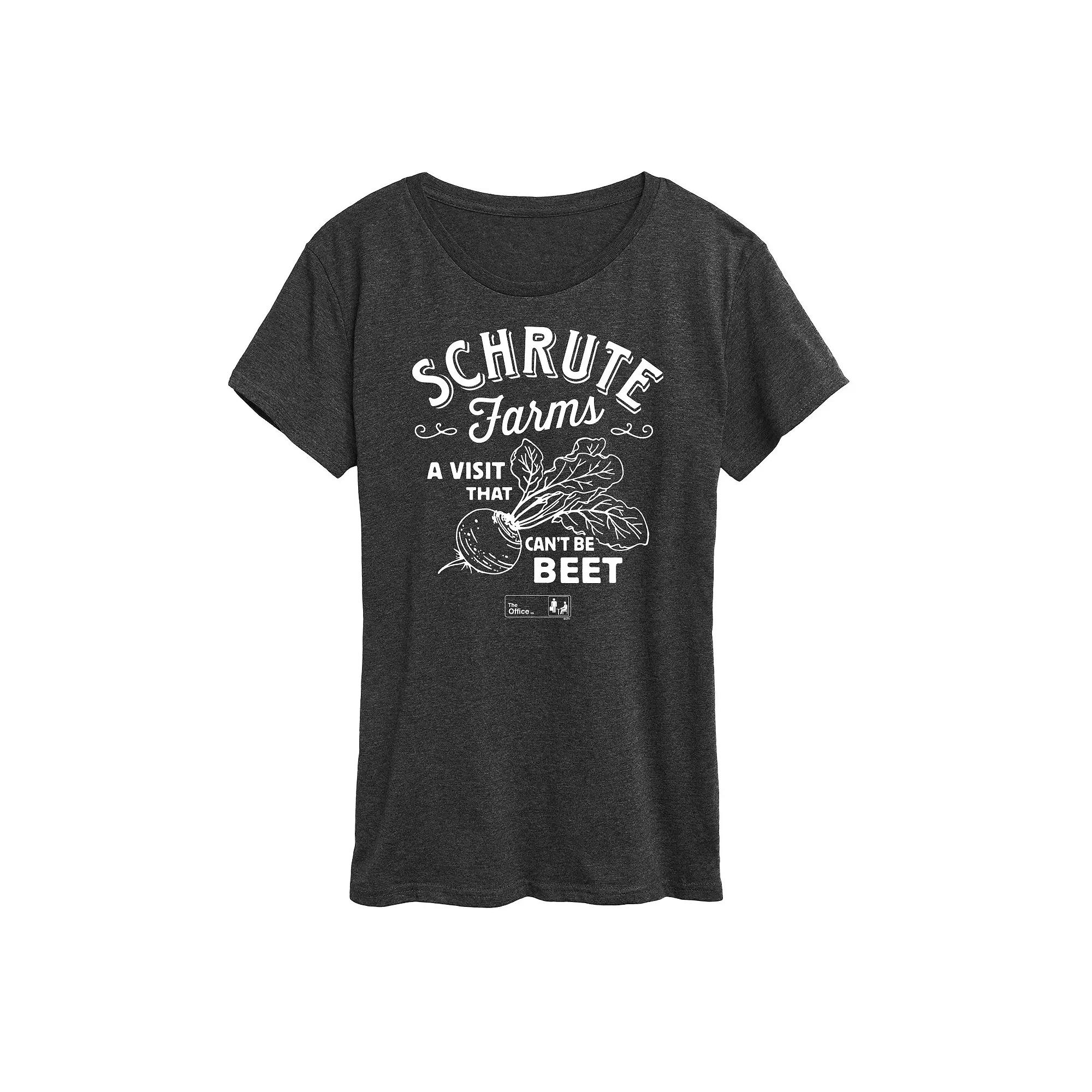 Women's The Office Shrute Farms Graphic Tee, Girl's,  Product Image