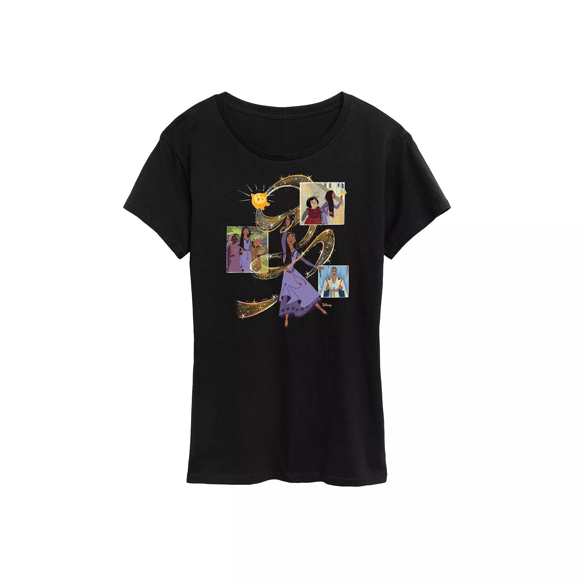 Disney's Wish Asha Women's Friends Graphic Tee, Girl's,  Product Image