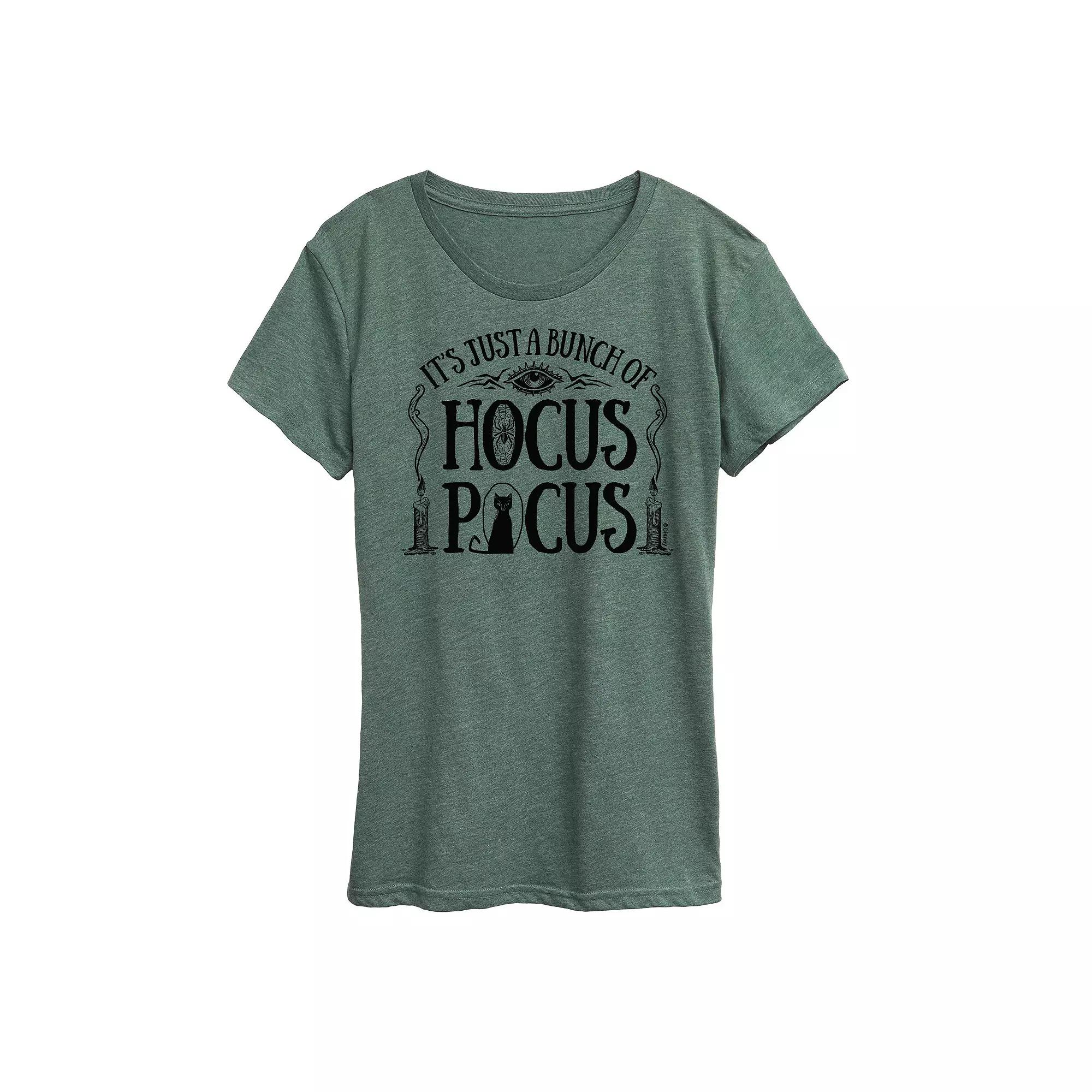Disney's Hocus Pocus Women's Bunch Of Hocus Pocus Graphic Tee, Girl's,  Product Image
