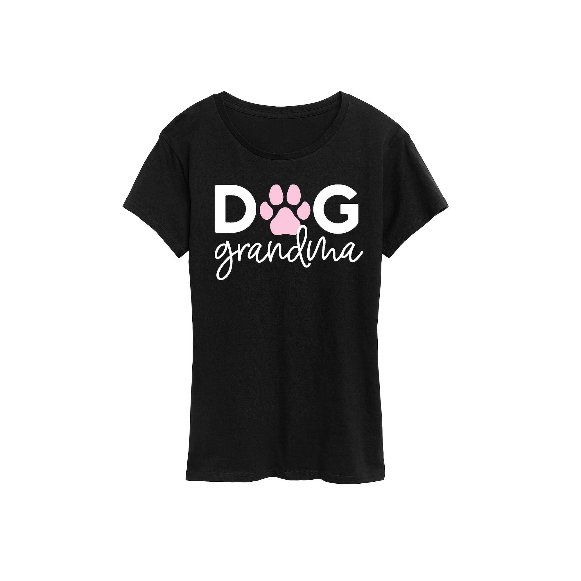Women's Dog Grandma Graphic Tee,  Product Image