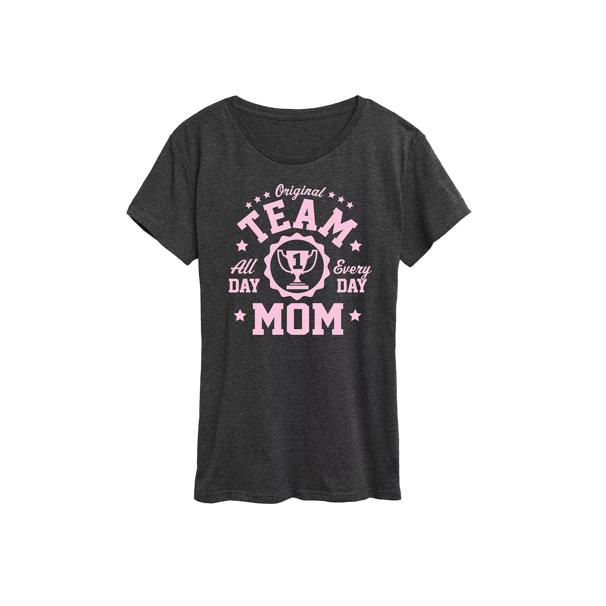 Women's Original Team Mom Graphic Tee,  Product Image