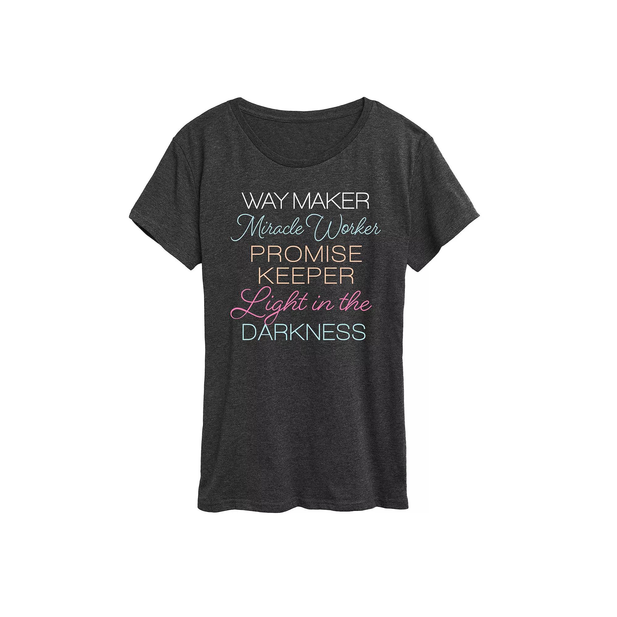Disney's Minnie Mouse Women's Mom Knows Best Graphic Tee,  Product Image
