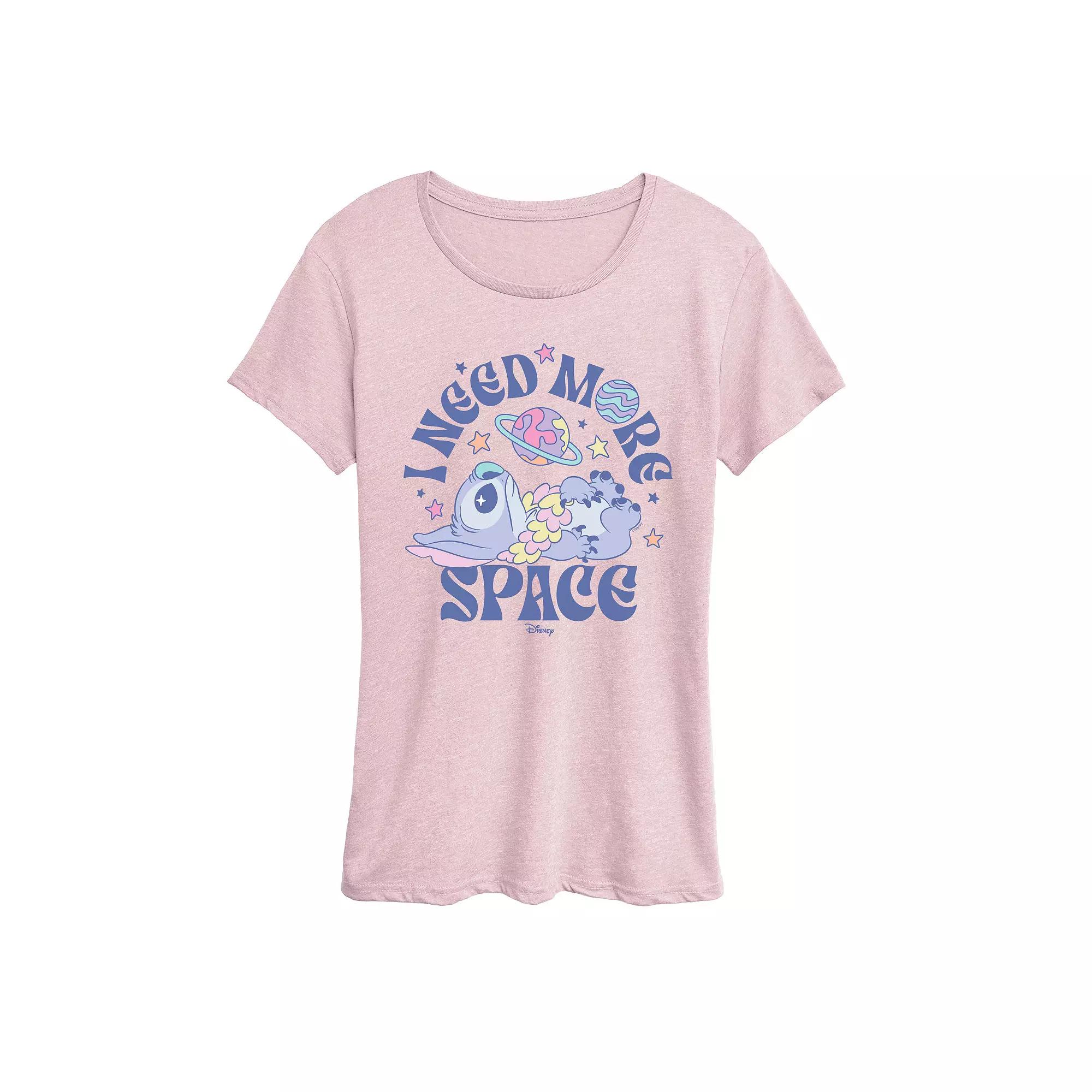 Disney's Lilo & Stitch Women's Need More Space Graphic Tee,  Product Image