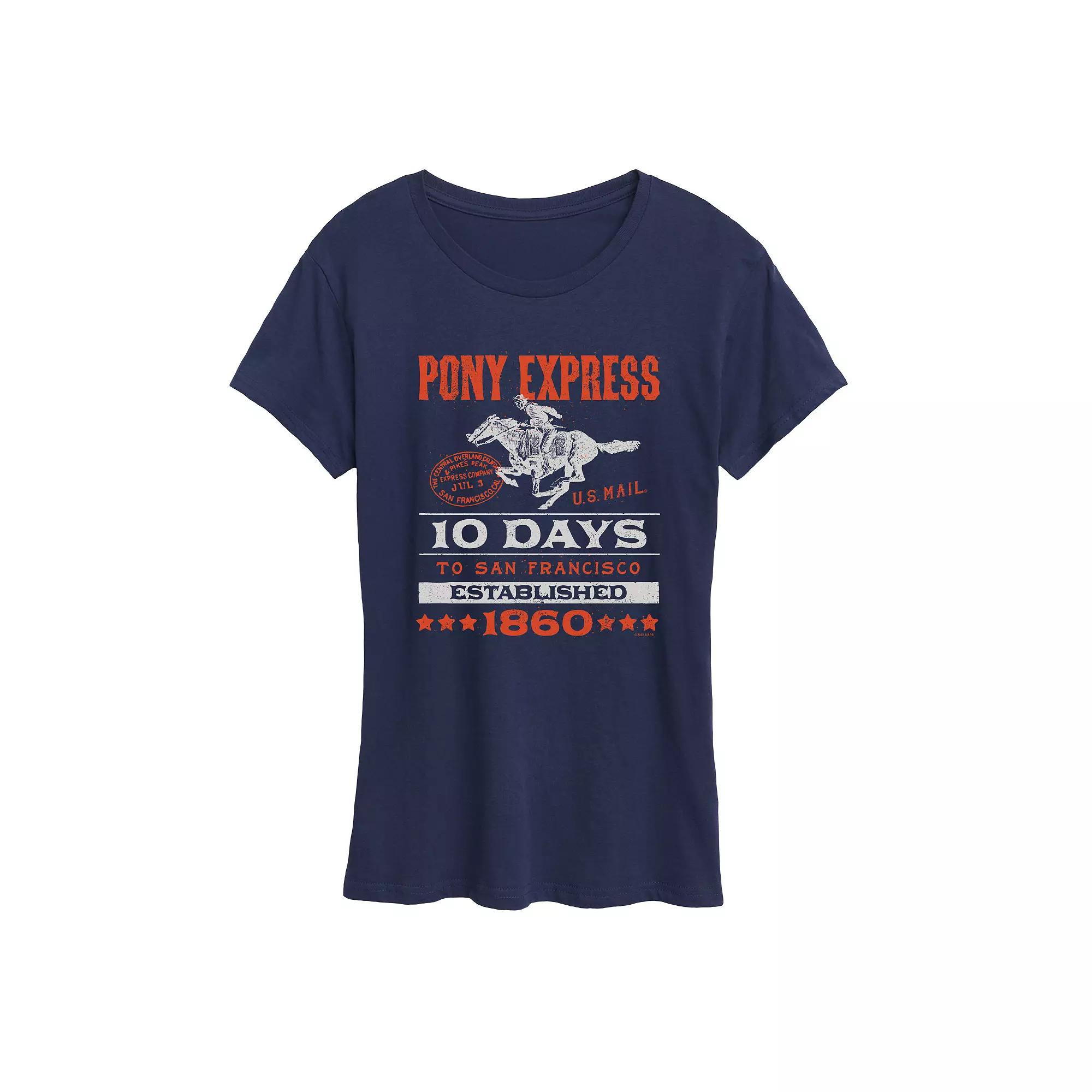 Women's USPS Pony 10 Days Graphic Tee,  Product Image