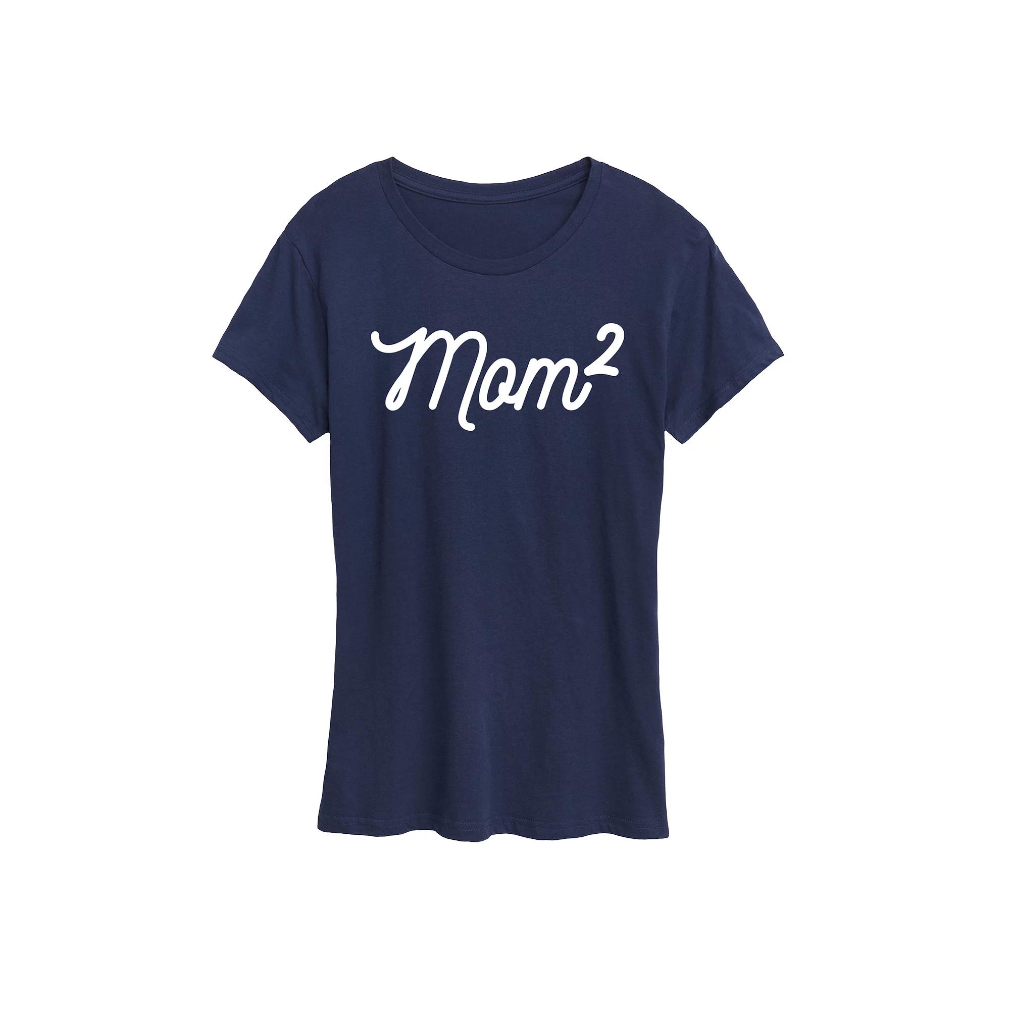 Women's Mom To The 2nd Power Graphic Tee,  Product Image