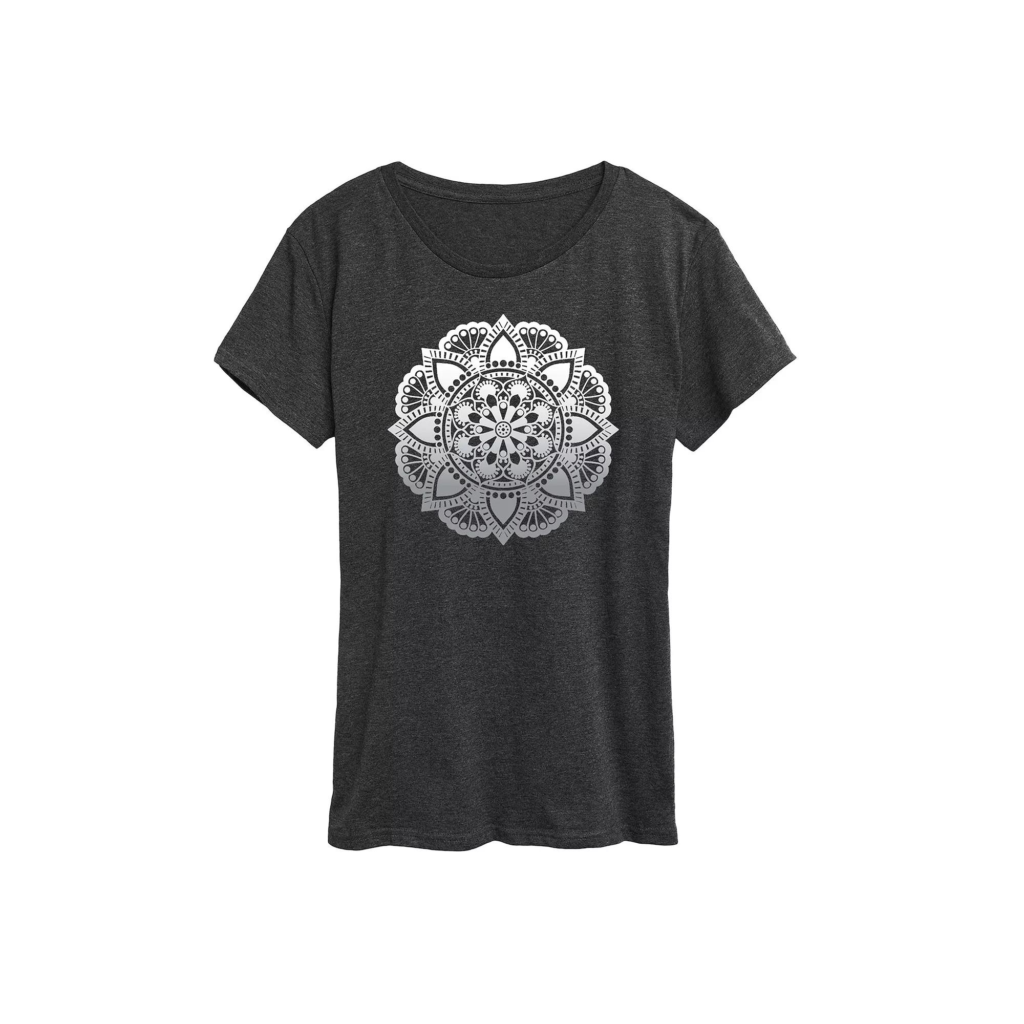 Women's Decorative Gradient Graphic Tee,  Product Image