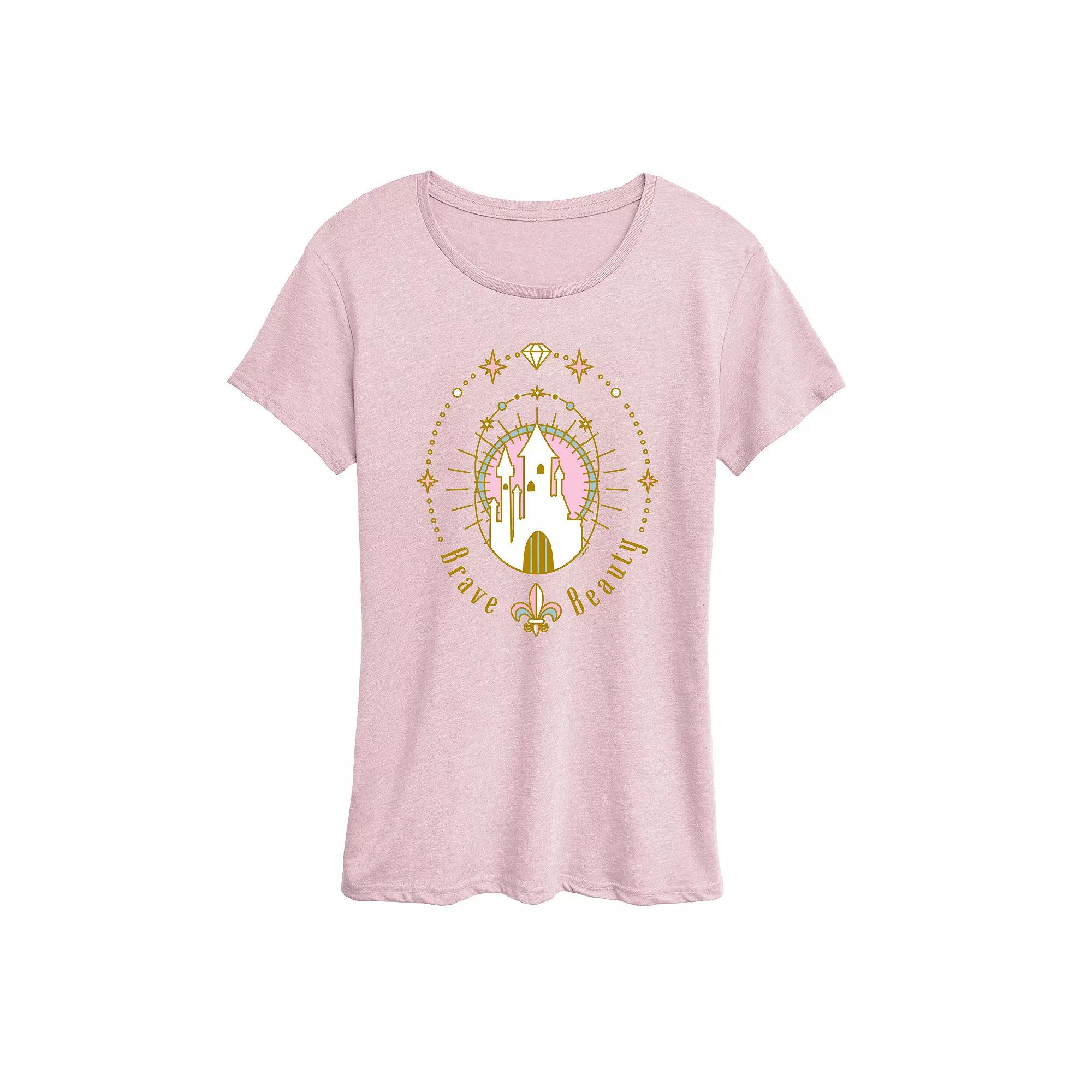 Disney Princess Women's Brave Beauty Graphic Tee, Girl's,  Product Image