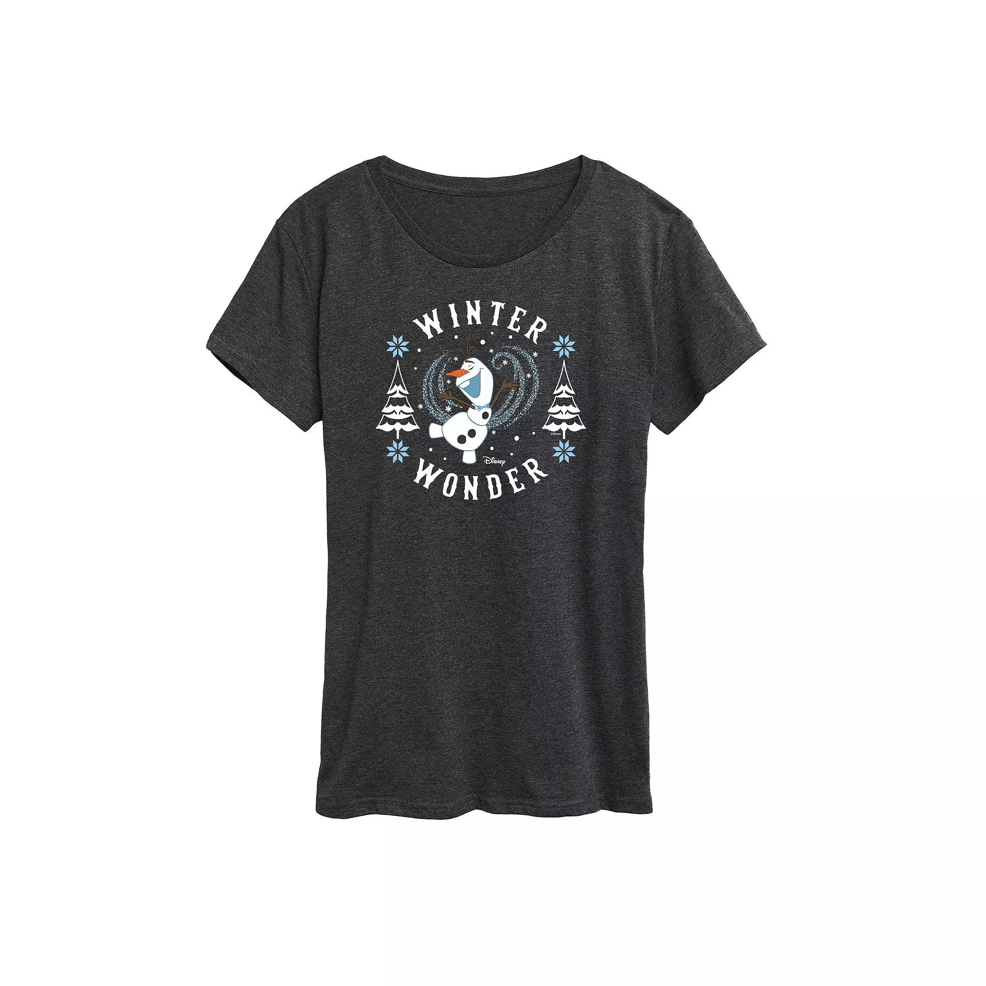 Disney's Frozen 2 Women's Winter Wonder Graphic Tee, Girl's,  Product Image