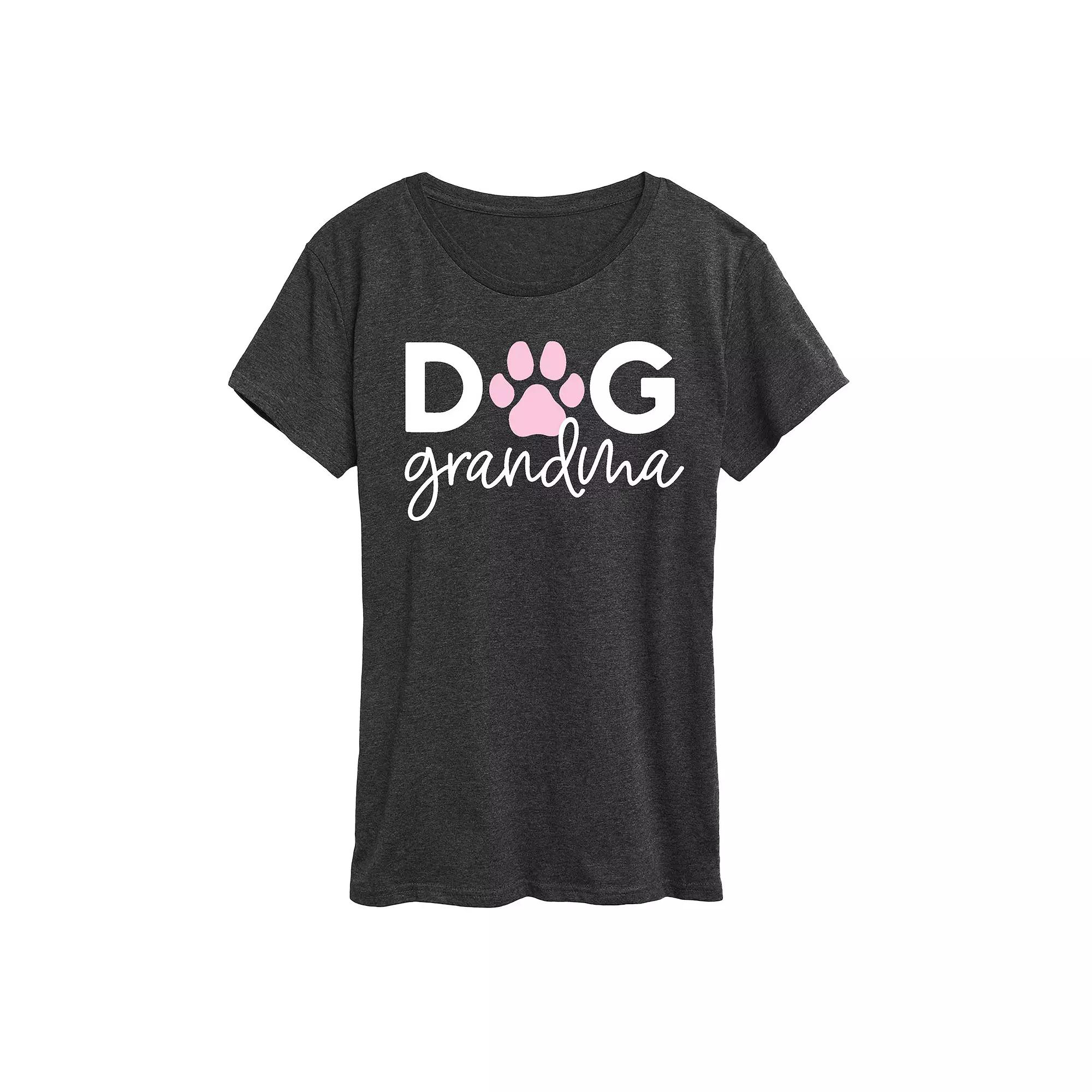 Women's Dog Grandma Graphic Tee,  Product Image