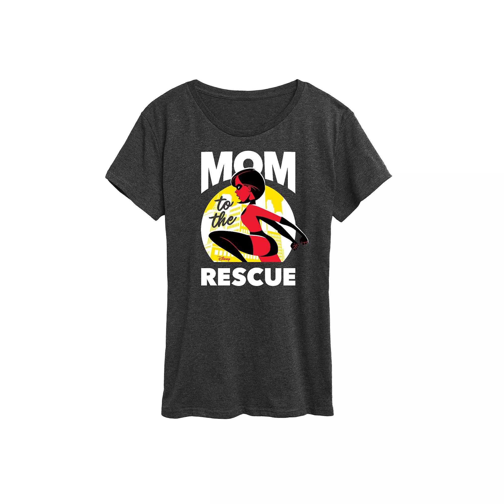 Disney / Pixar's The Incredibles Women's Mom Rescue Graphic Tee,  Product Image