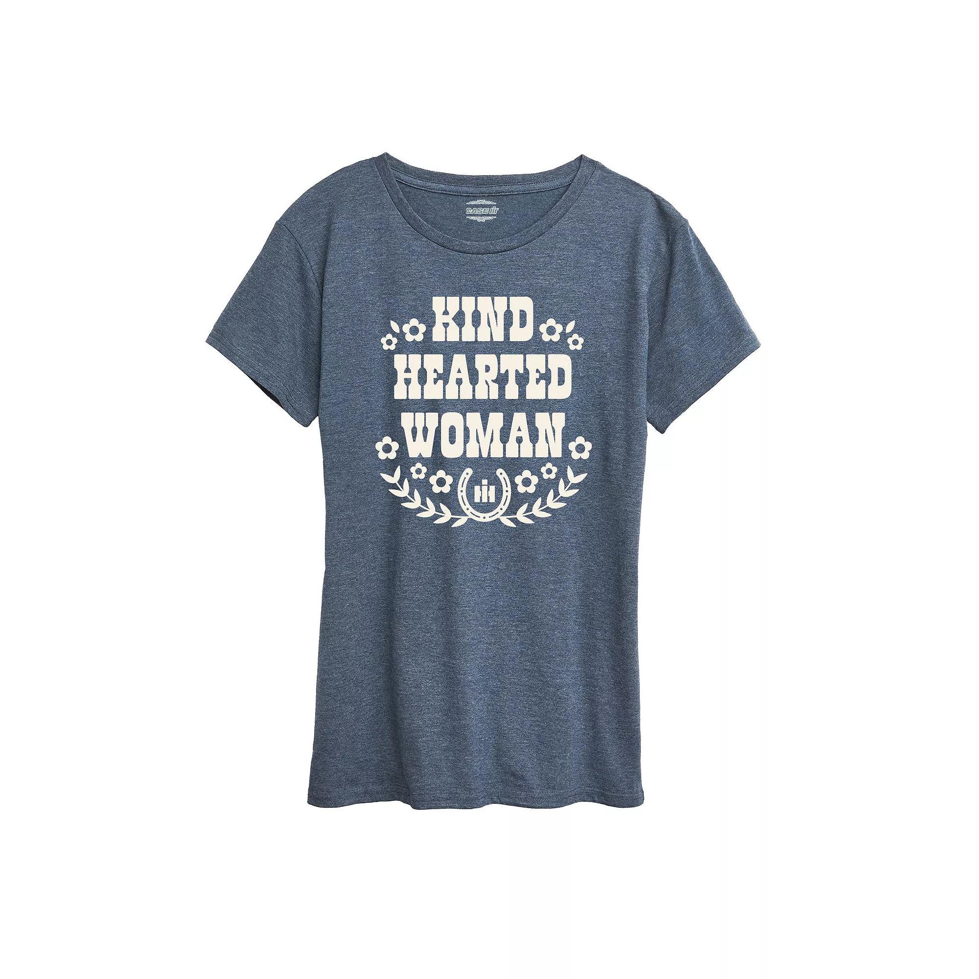 Women's Case IH Kind Hearted Woman Graphic Tee,  Product Image