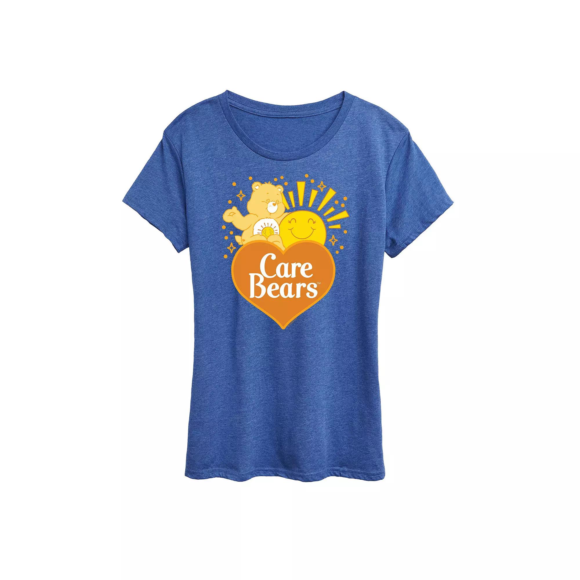 Women's Care Bears Funshine Logo Graphic Tee,  Product Image
