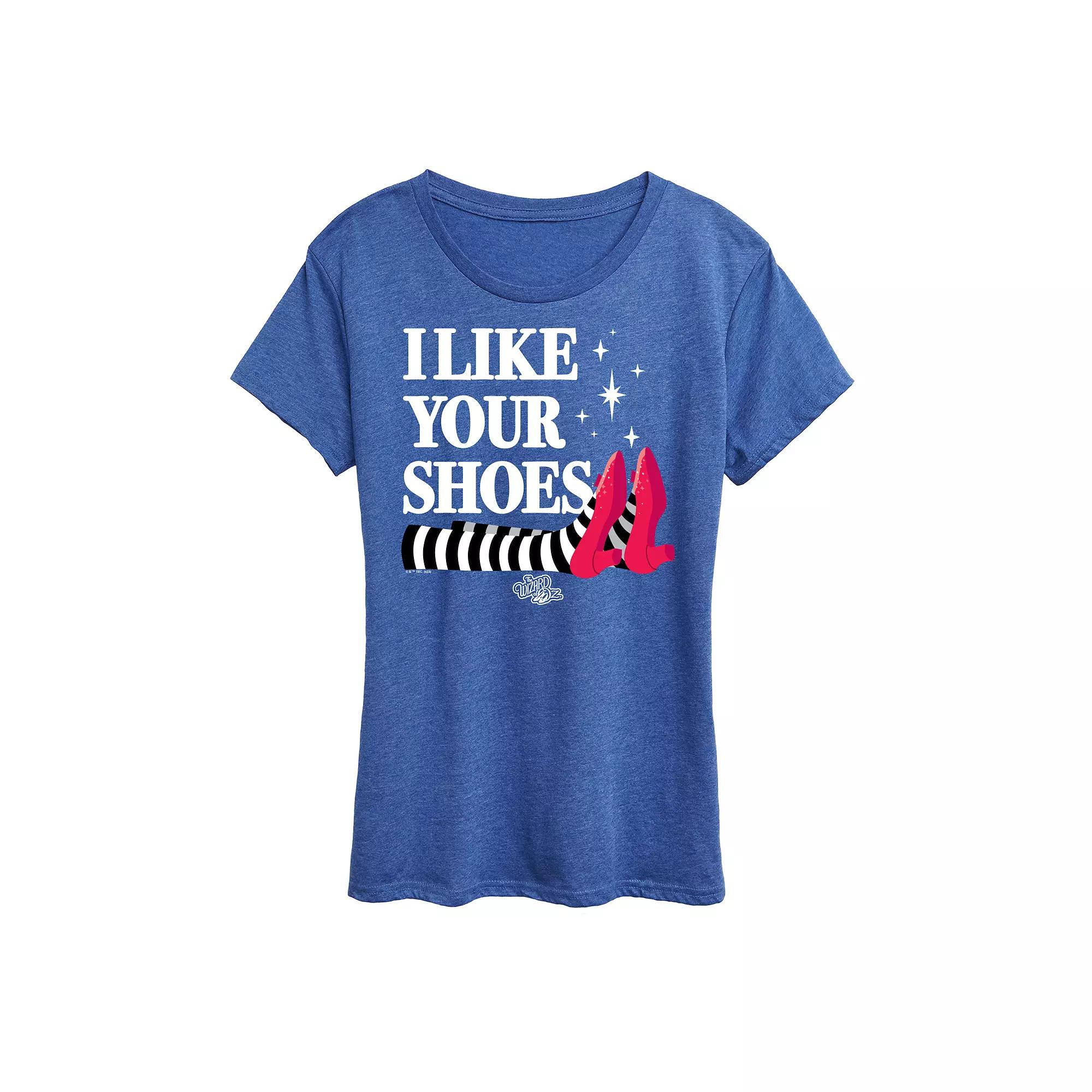 Women's The Wizard Of Oz Like Your Shoes Graphic Tee,  Product Image
