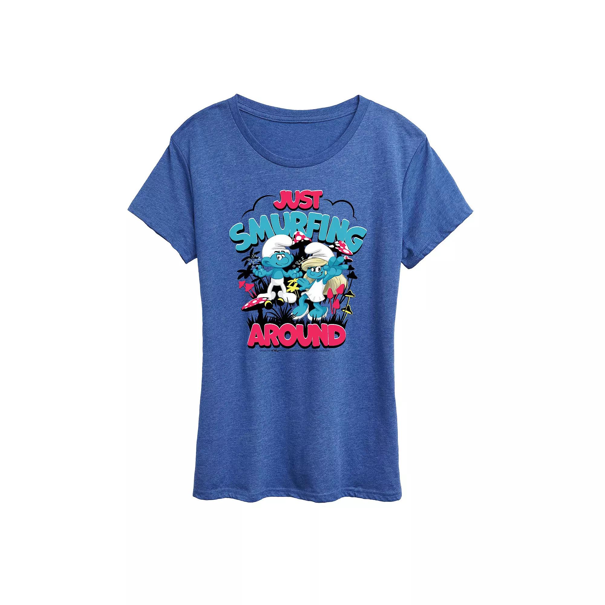 Women's Peanuts Snoopy Christmas Lights Graphic Tee,  Product Image