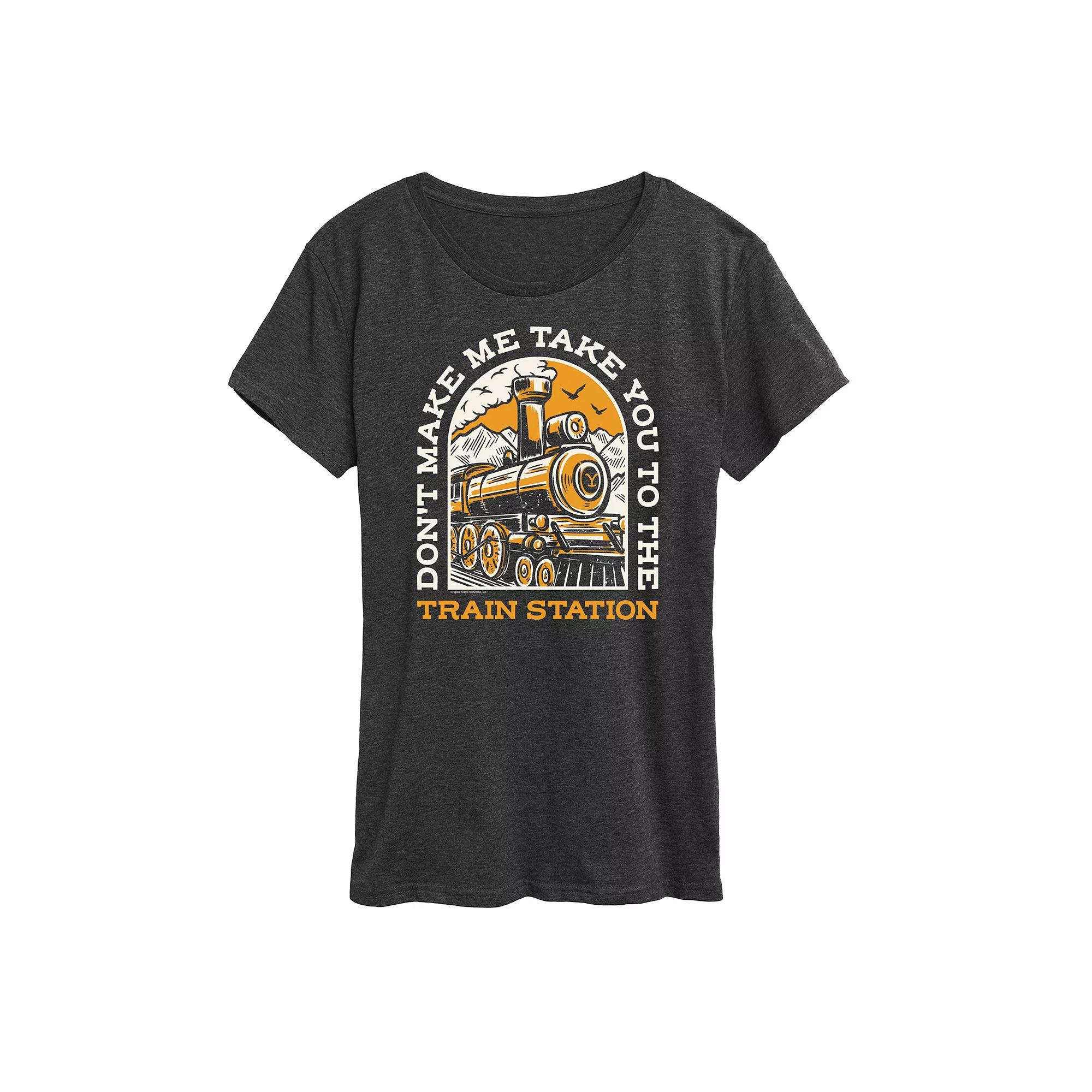 Women's Yellowstone Don't Make Me Graphic Tee,  Product Image