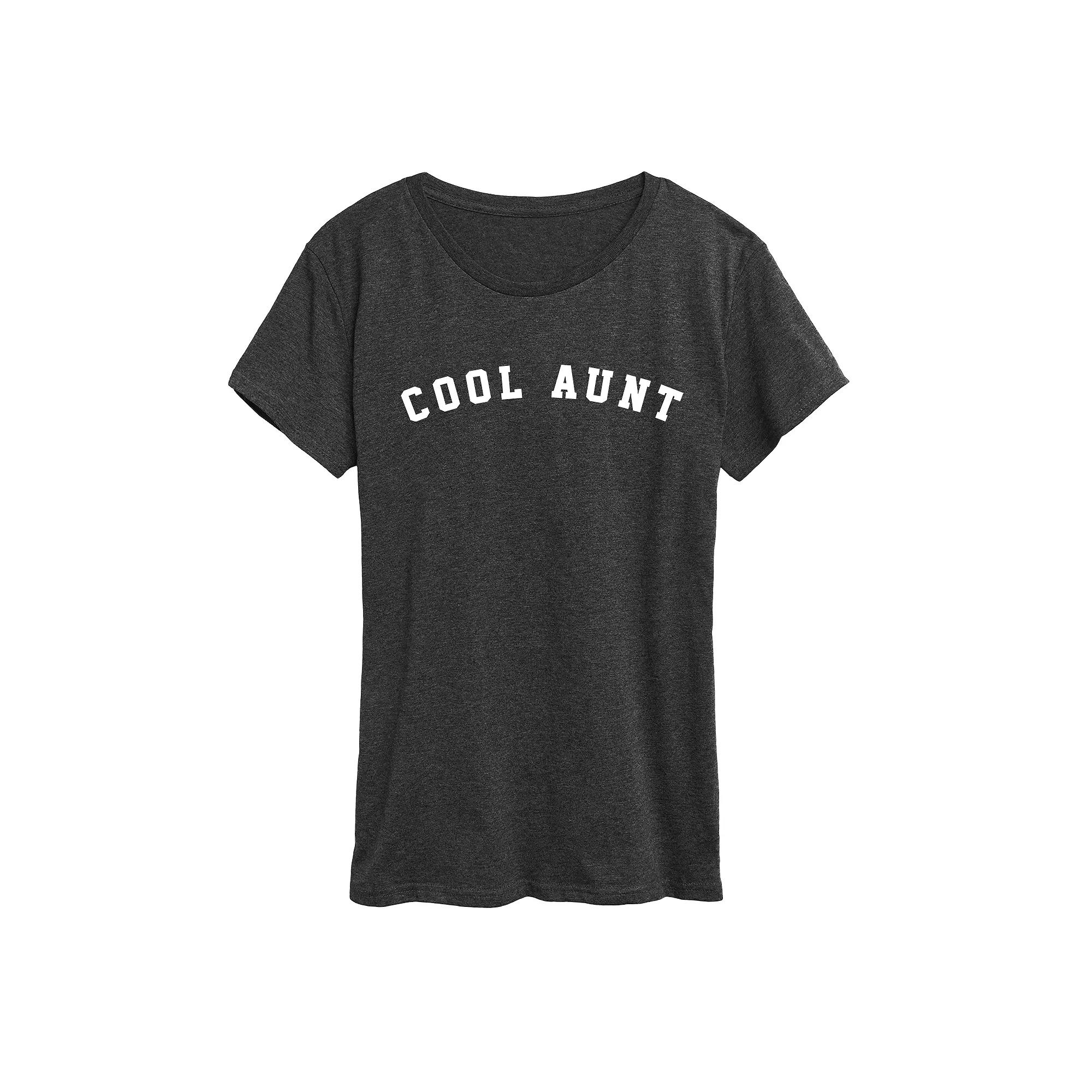 Women's Cool Aunt Graphic Tee, Girl's,  Product Image