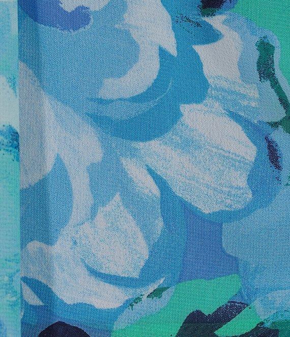 Jessica Howard One Shoulder Floral Print Dress Product Image