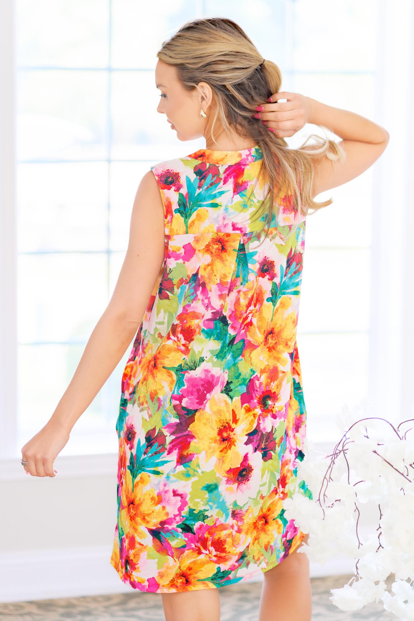 Tropical Bloom Dress Product Image