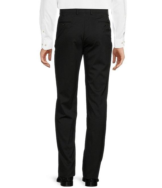 Hart Schaffner Marx Classic Fit Flat Front Solid Dress Pants Product Image