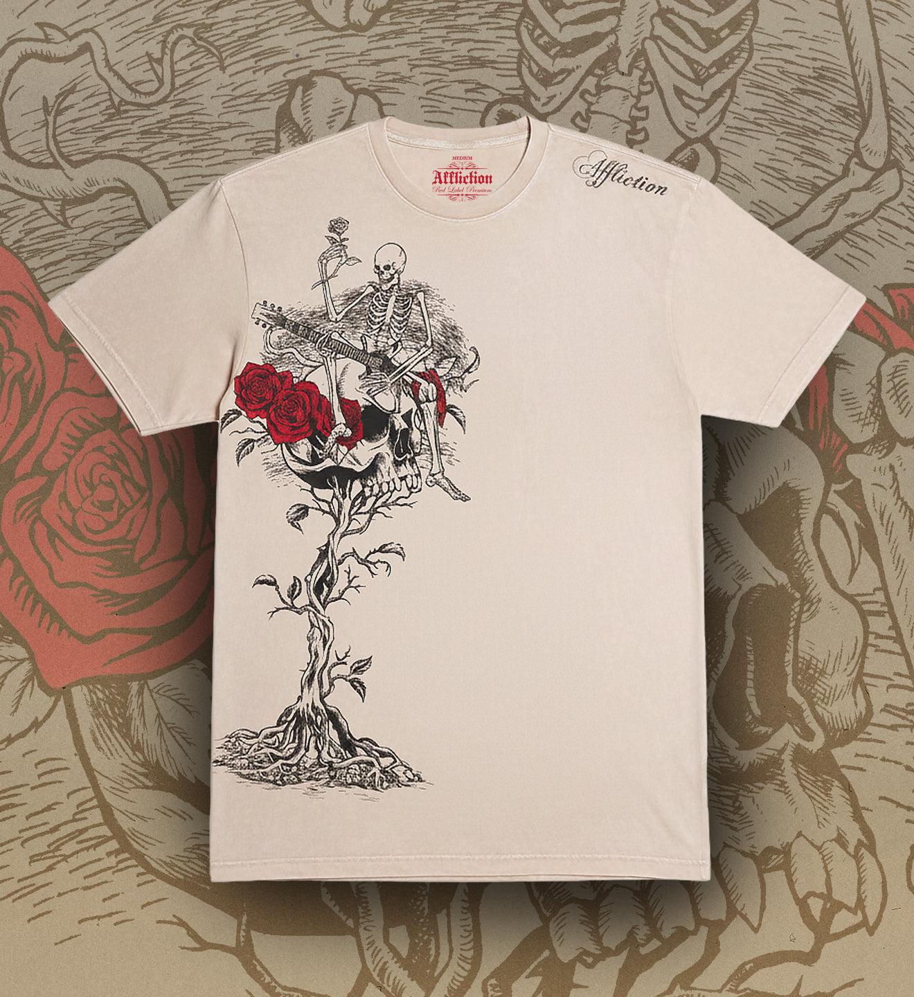 Roses For The Dead Tee Male Product Image