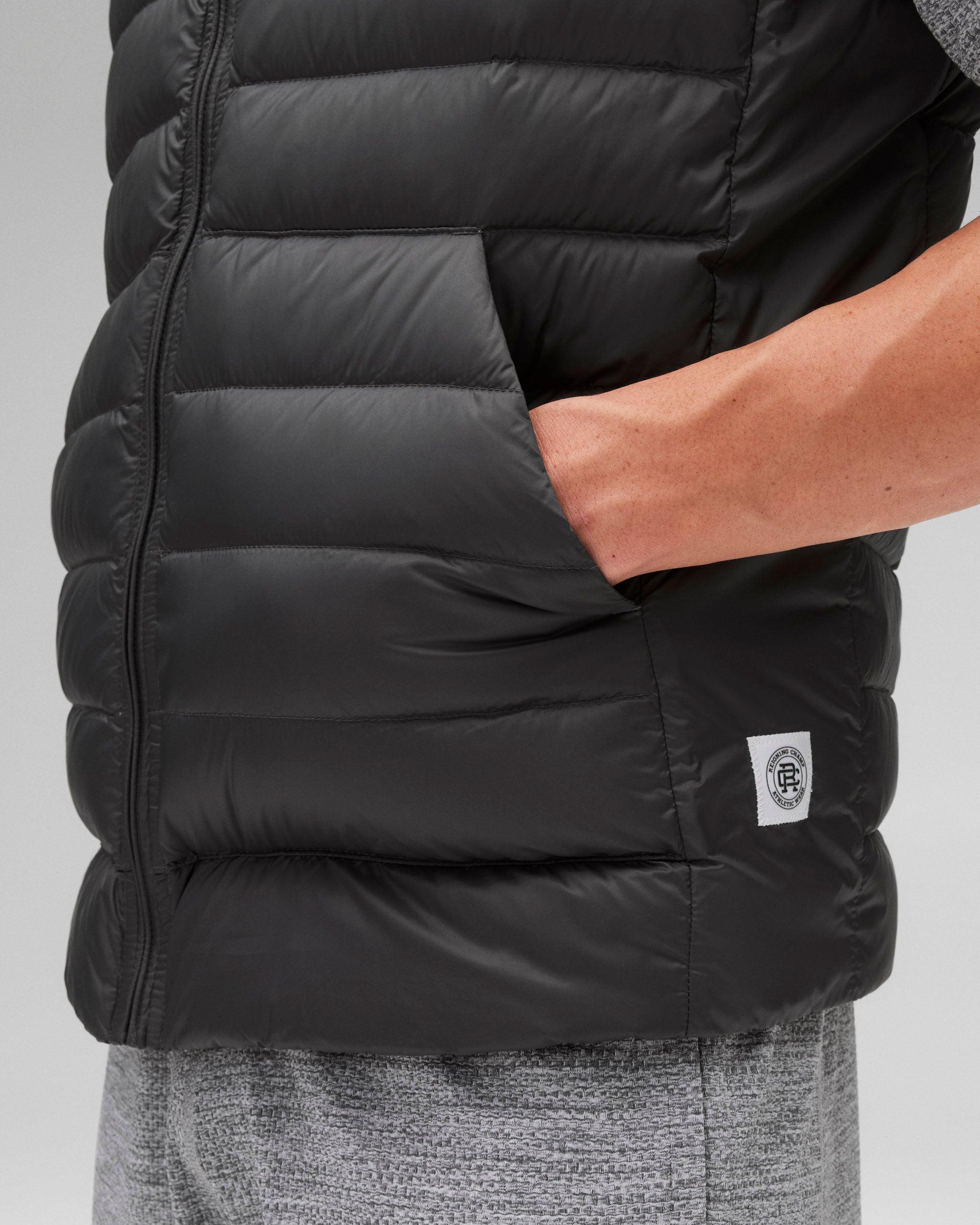 Lightweight Taffeta Warm Up Vest Male Product Image
