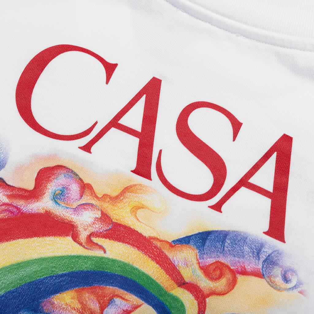 Nature Teacher Printed T-Shirt - White Male Product Image