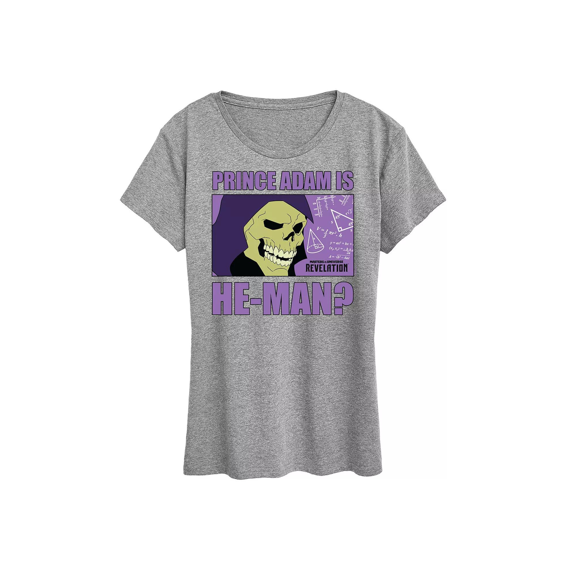 Women's Masters of the Universe Prince Adam Graphic Tee,  Product Image