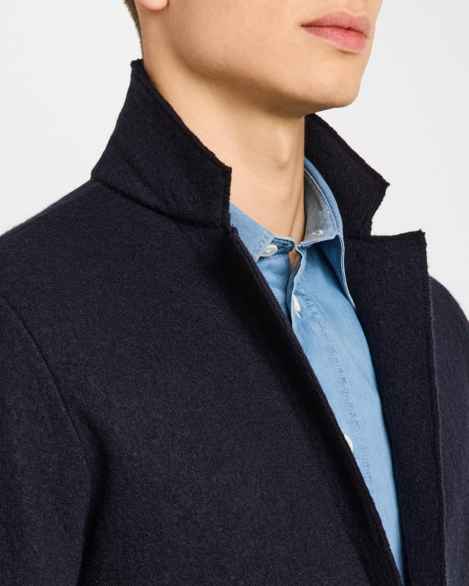 Men's Boiled Wool Blazer Product Image