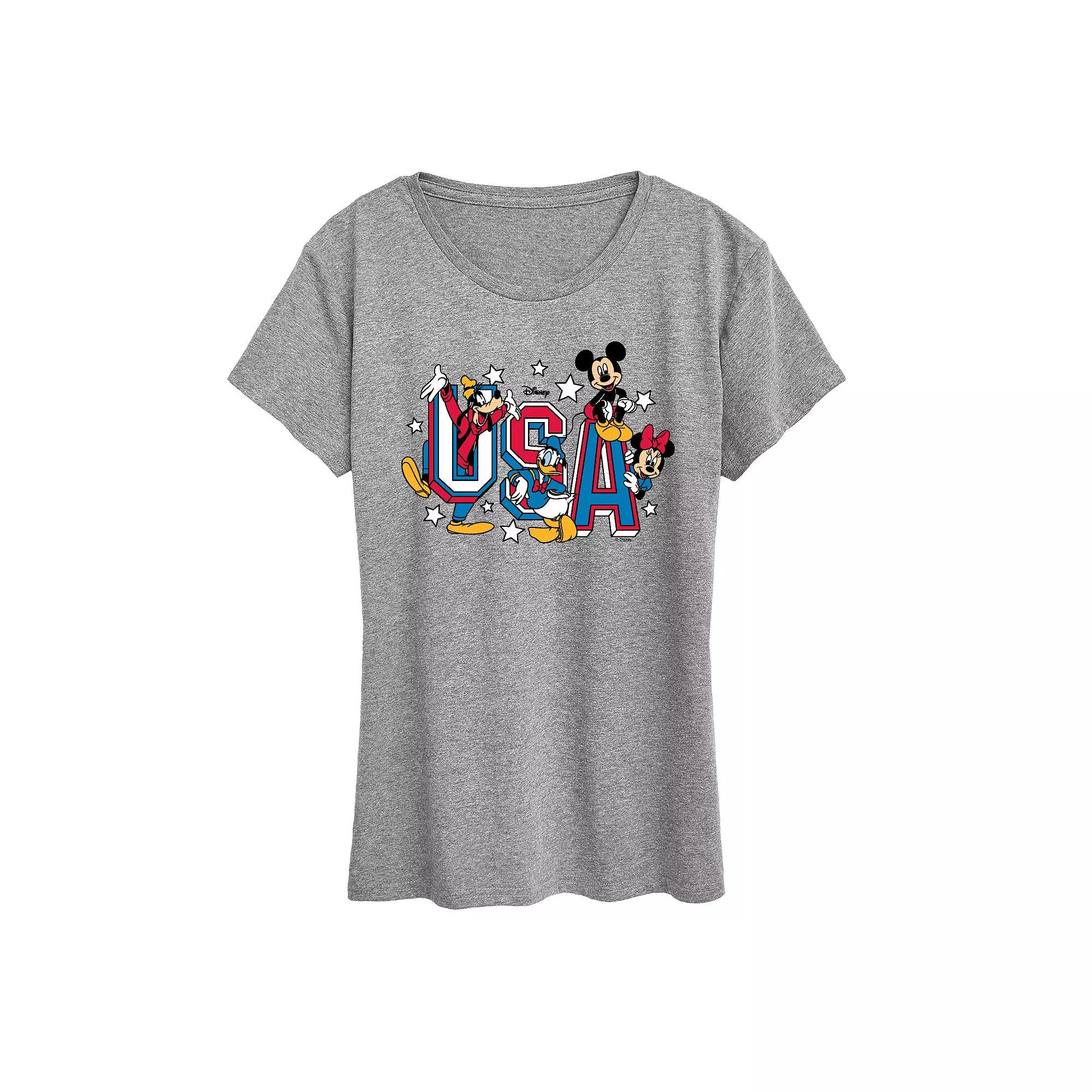 Disney Dogs Women's I Want All The Dogs Graphic Tee, Girl's,  Product Image