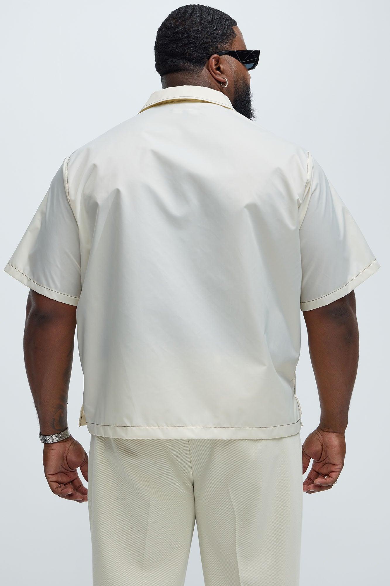 Deonte Shirt - Cream Product Image