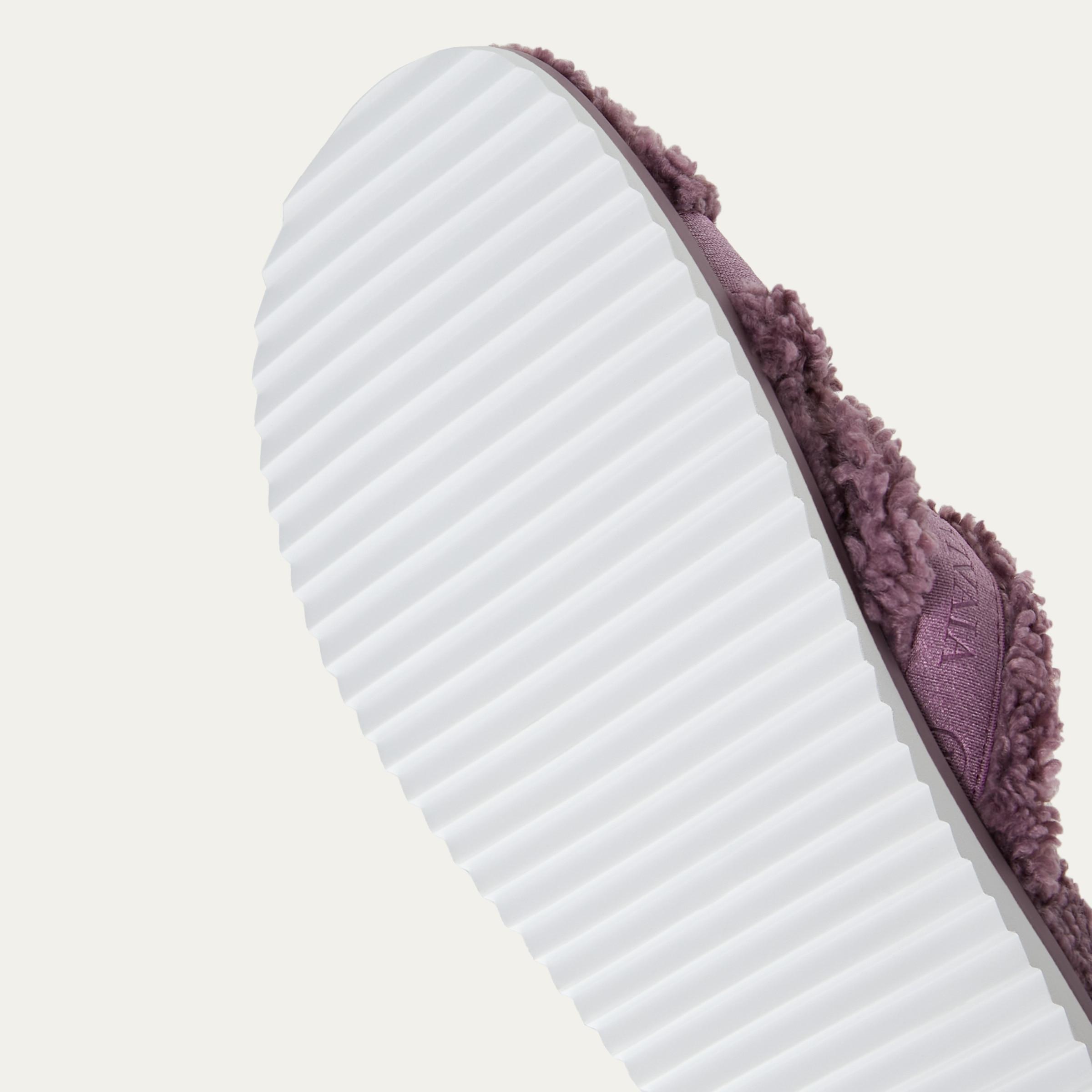 Furry Criss-Cross Strap Slippers (Hannah) Product Image