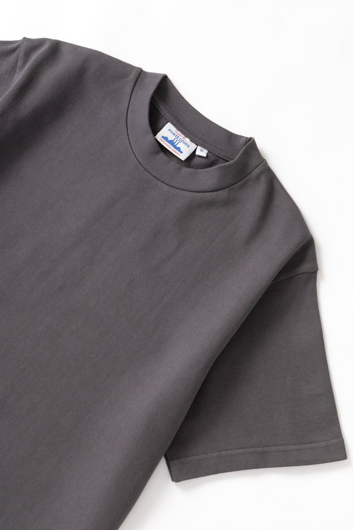 Power Goods - Super Weight T-Shirt - Washed Black Product Image