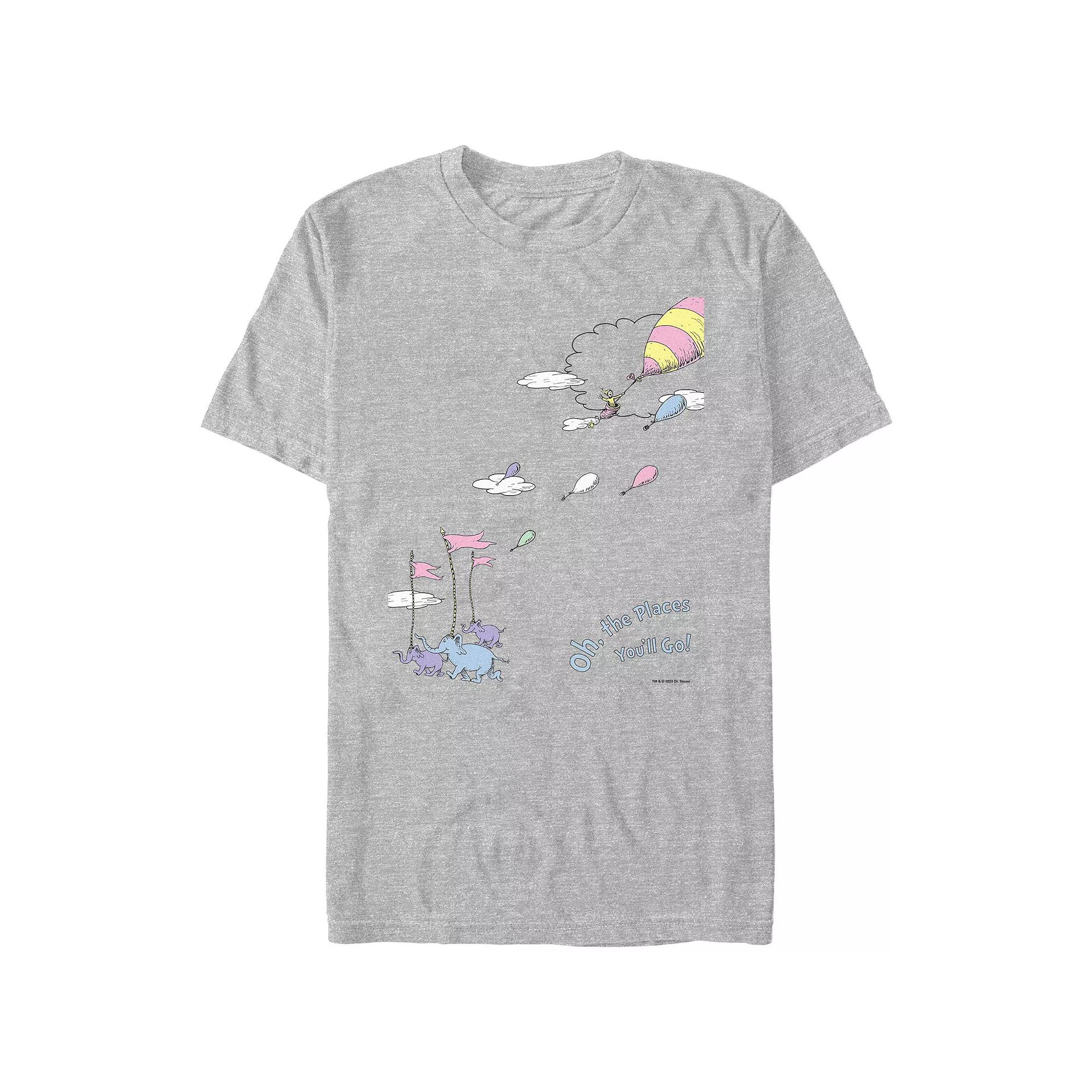 Big & Tall Dr. Seuss Oh The Places You'll Go Graphic Tee, Men's,  Product Image