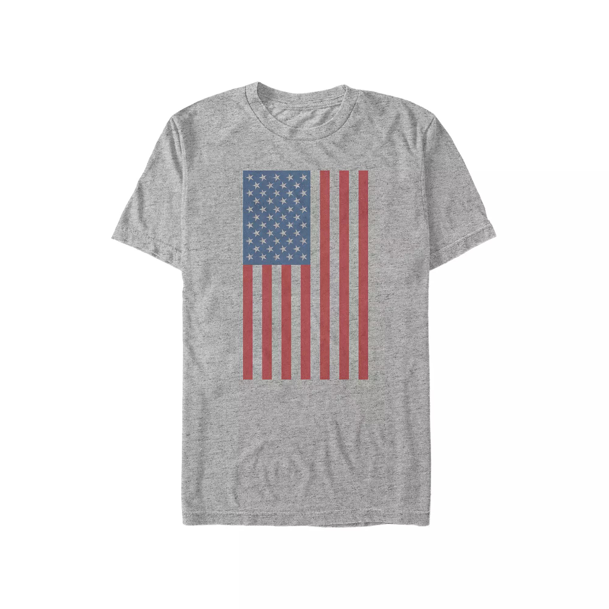 Big & Tall USA Flag Graphic Tee, Men's,  Product Image