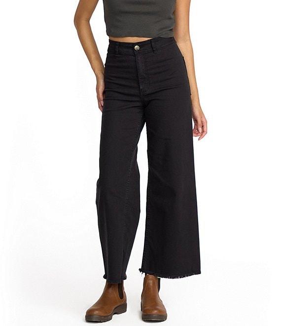 Billabong Free Fall High Rise Wide Leg Pants Product Image