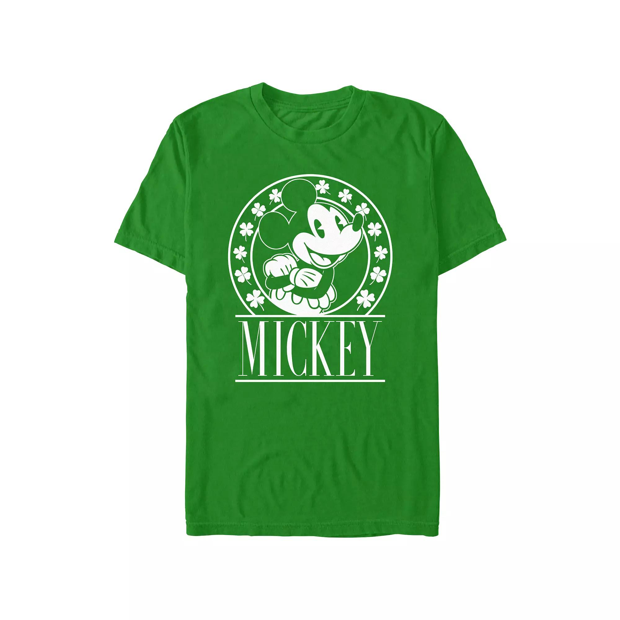 Disney's Mickey Mouse Lucky Stamp Men's Graphic Tee,  Product Image